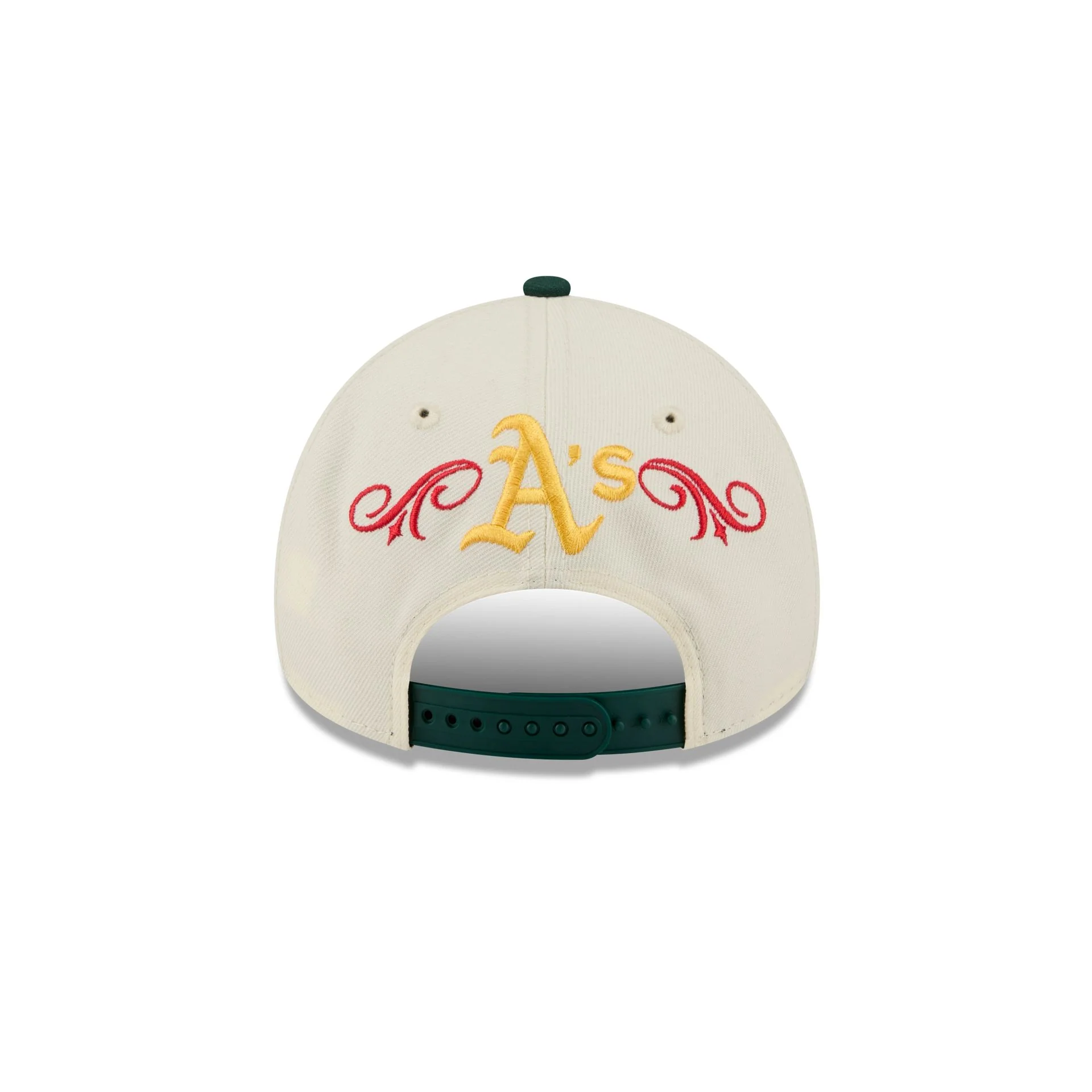 Athletics Cinco de Mayo Chrome White 9FORTY A-Frame Snapback Hat - Image 6