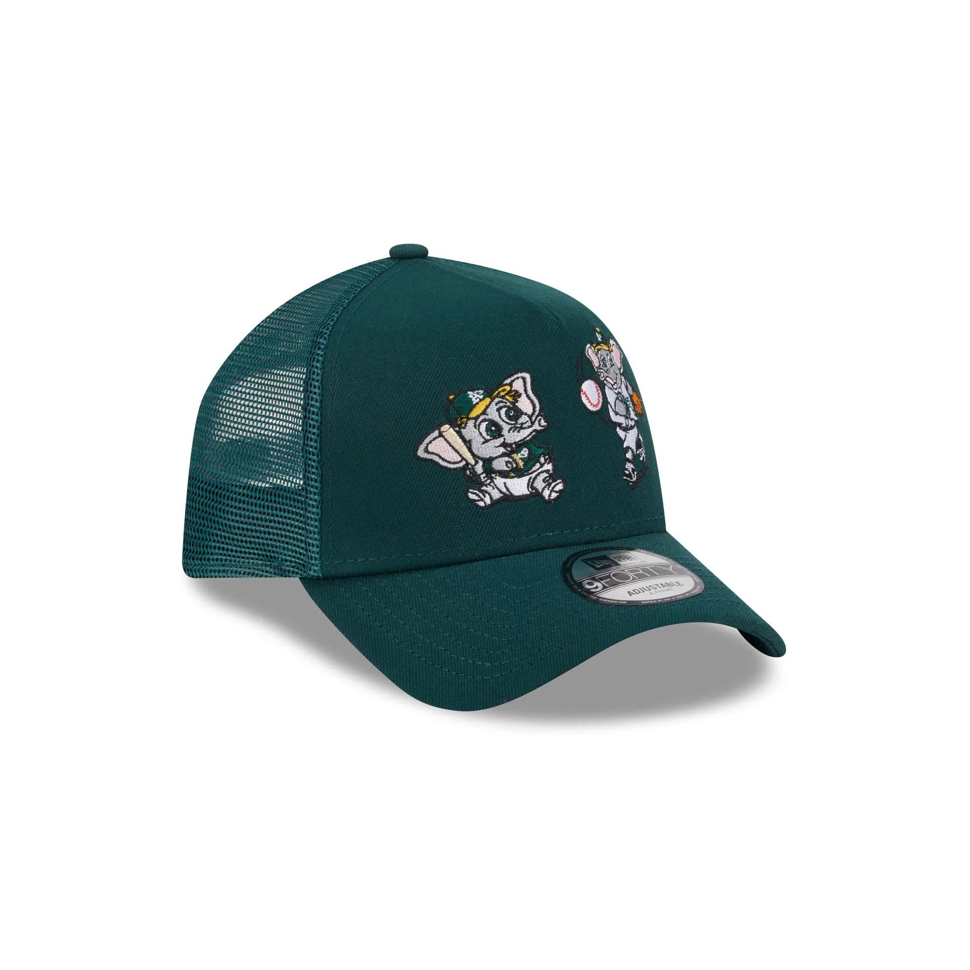 Athletics Generation Mascots 9FORTY A-Frame Trucker Hat - Image 3