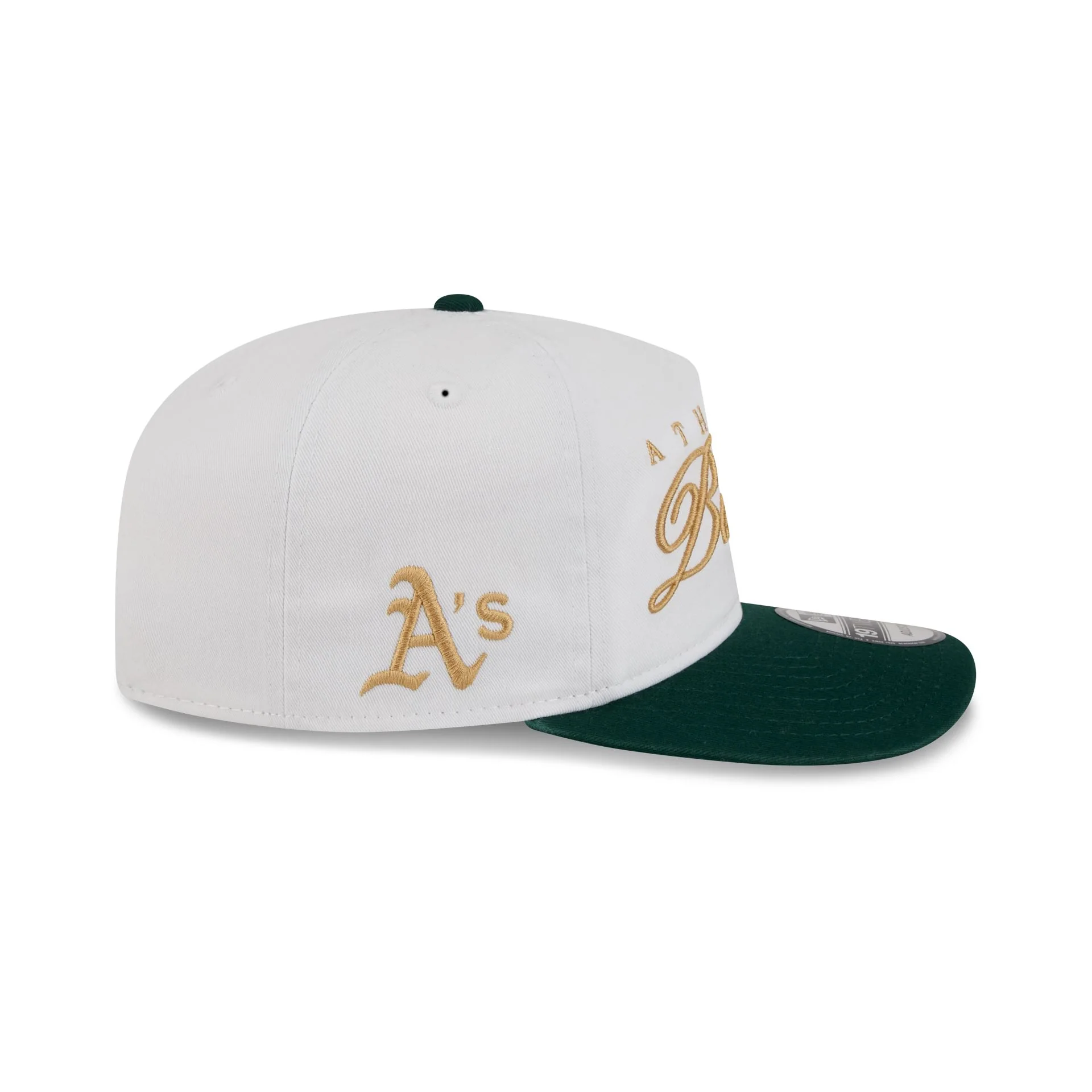 Athletics Gold Scripted 19TWENTY Adjustable Hat - Image 4