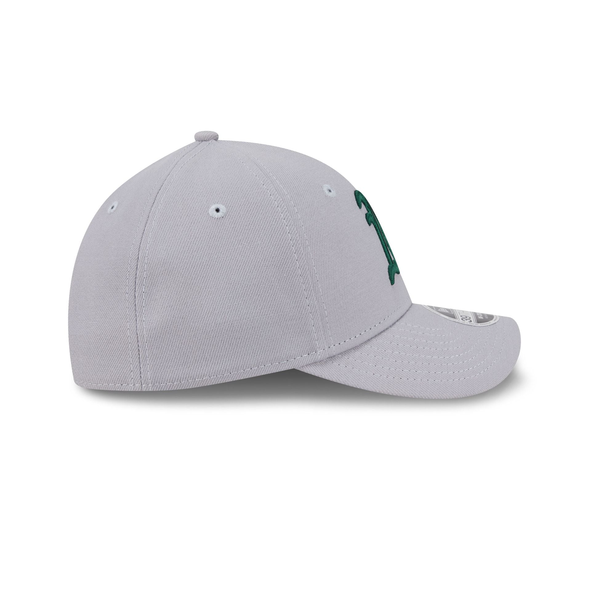 Athletics Gray 39THIRTY M-Crown Stretch Fit Hat - Image 5