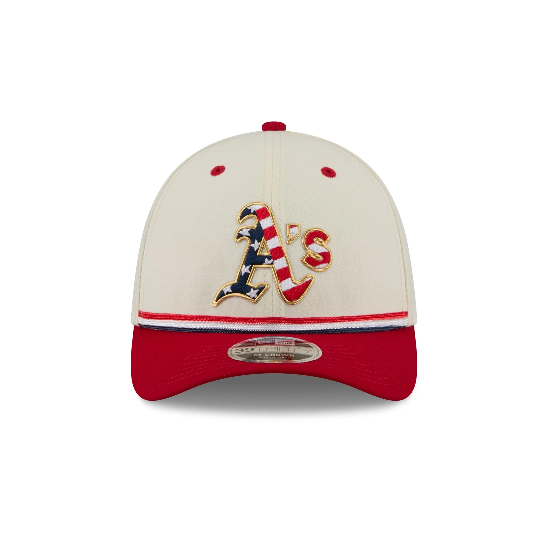 Athletics Independence Day 2026 39THIRTY M-Crown Stretch Fit Hat - Image 2