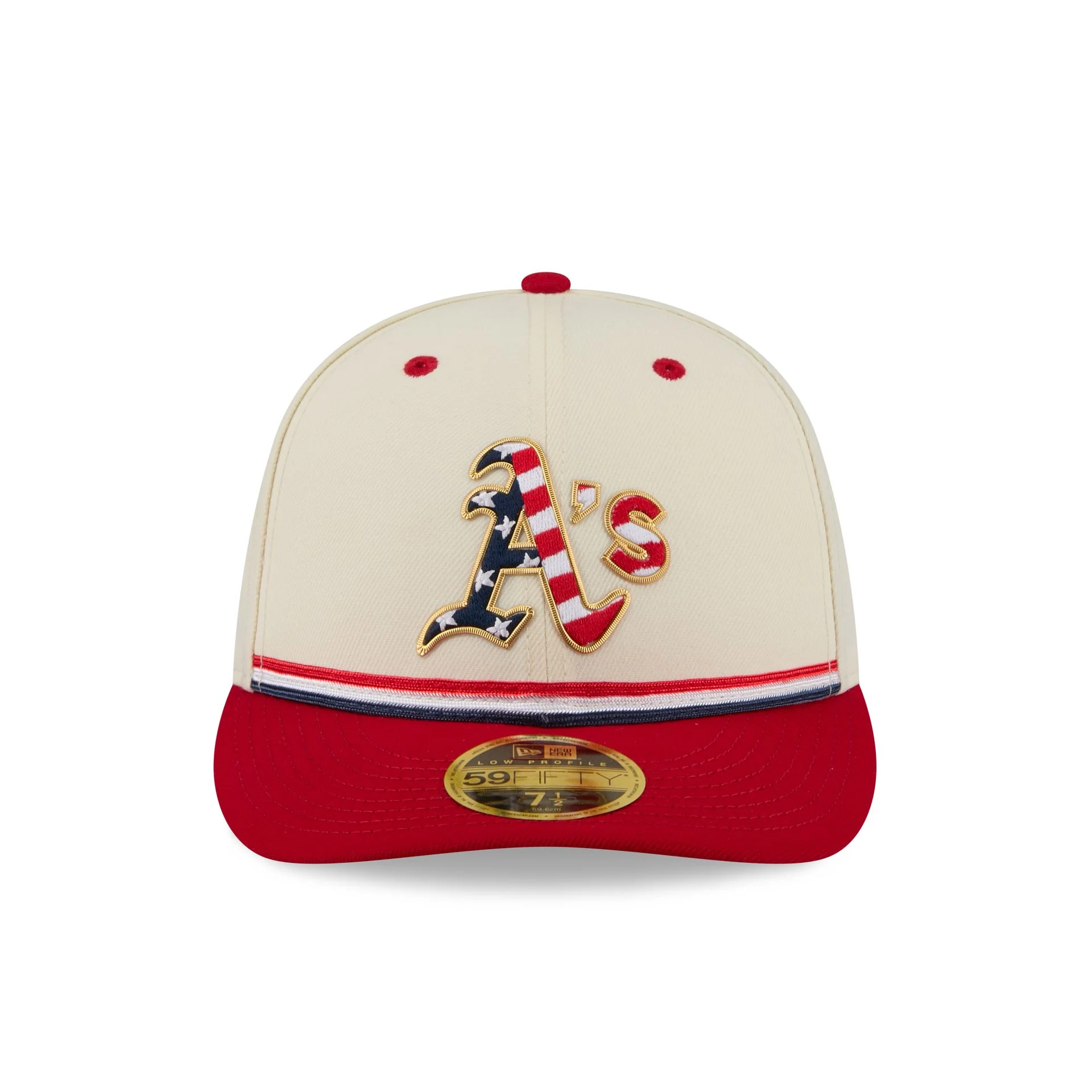 Athletics Independence Day 2026 Low Profile 59FIFTY Fitted Hat - Image 2