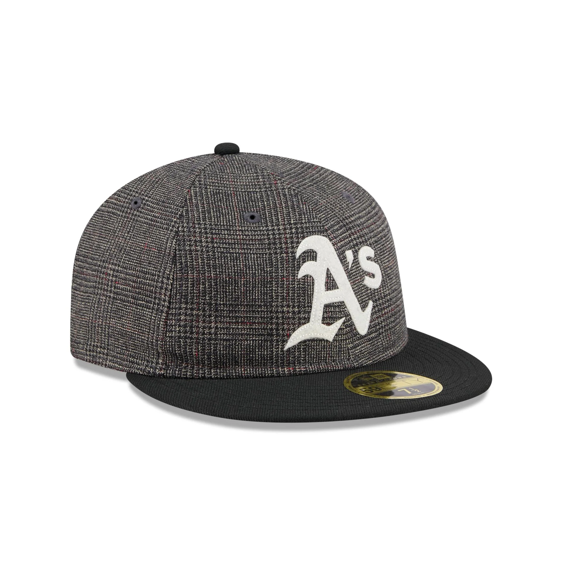 Athletics Plaid Retro Crown 59FIFTY Fitted Hat - Image 3