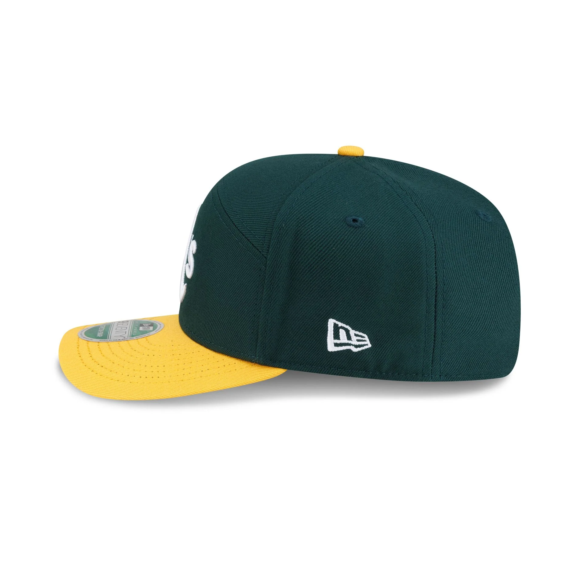 Athletics Player Replica Home Split Panel 9SEVENTY Stretch-Snap Hat - Image 4