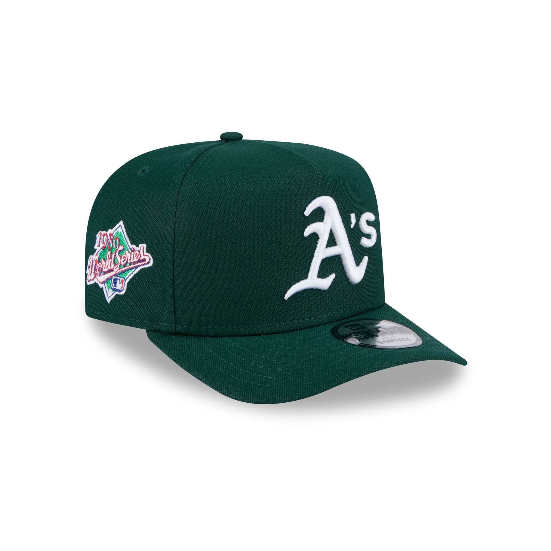 Athletics Sidepatch 9FIFTY A-Frame Snapback Hat - Image 3