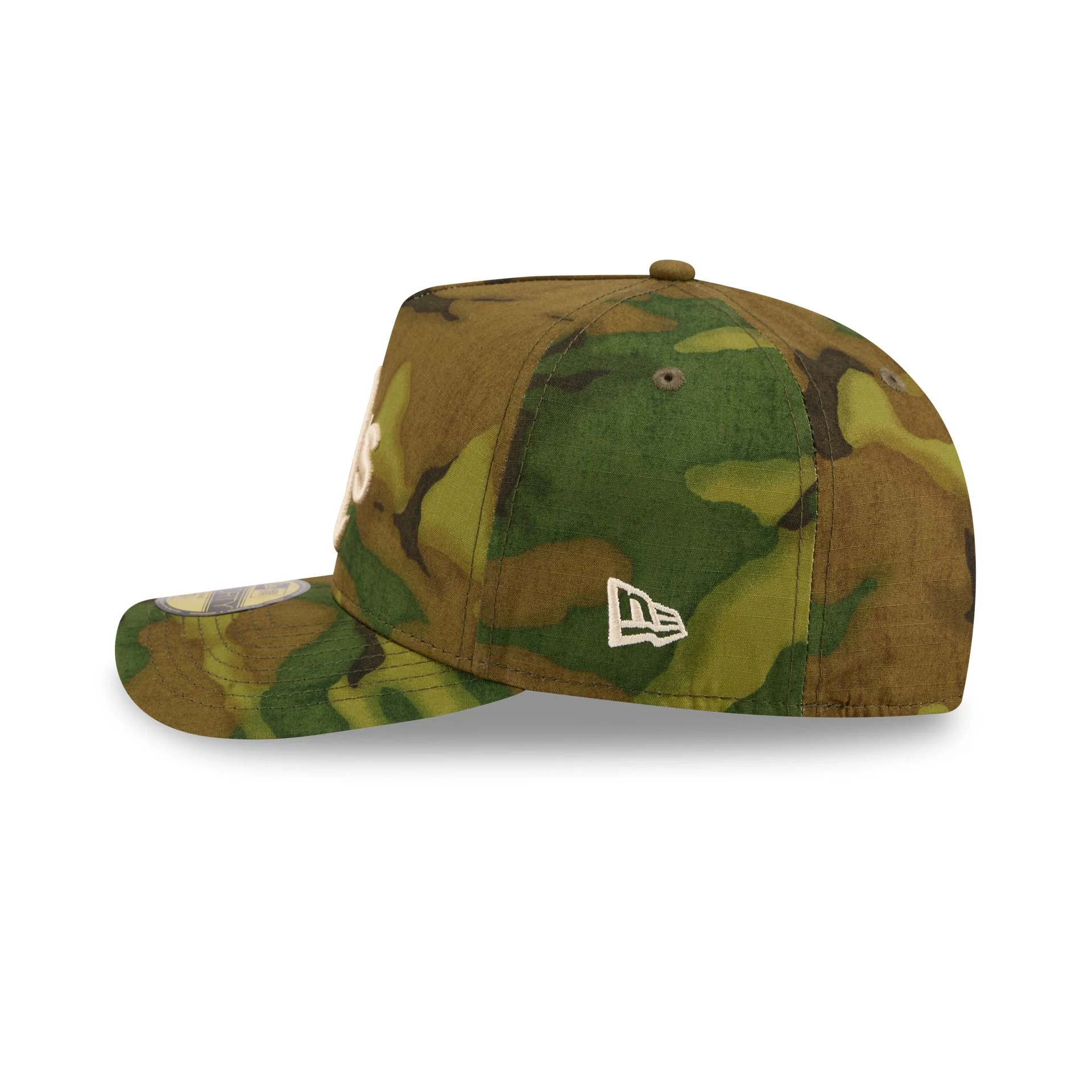 Athletics Three Looms Ripstop Camo 59FORTY A-Frame Fitted Hat - Image 4