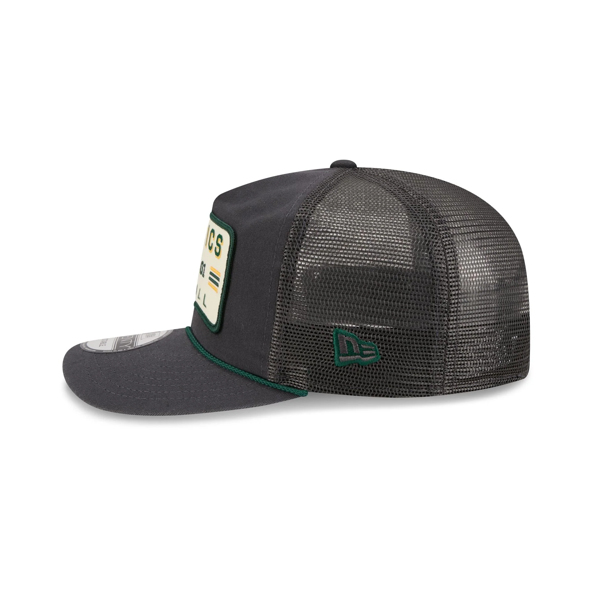 Athletics Washed Graphite 19TWENTY Trucker Hat - Image 4