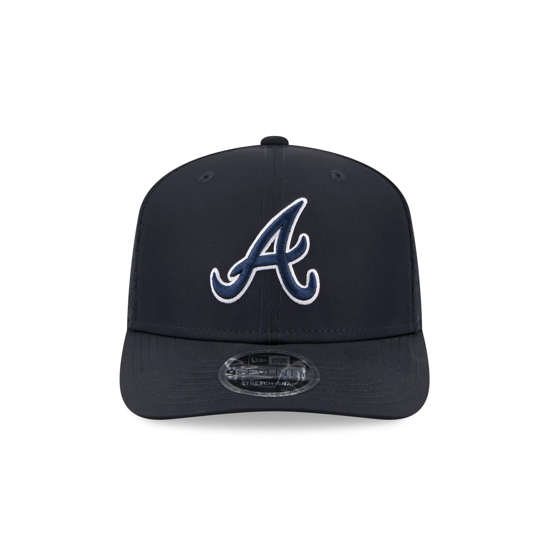 Atlanta Braves 2026 Batting Practice Fan Pack 9SEVENTY Stretch-Snap Hat - Image 2