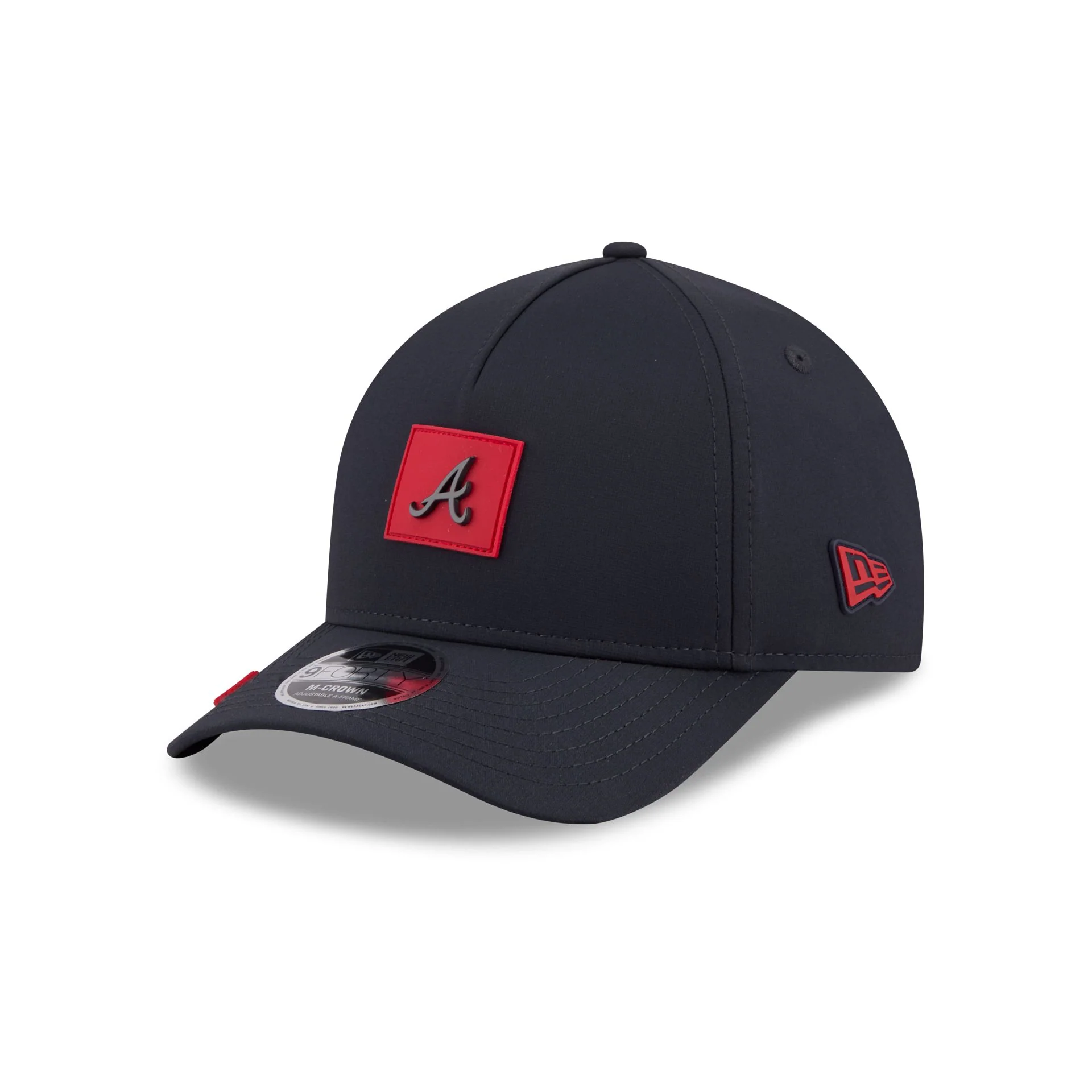 Atlanta Braves 2026 Clubhouse 9FORTY M-Crown A-Frame Snapback Hat - Image 3