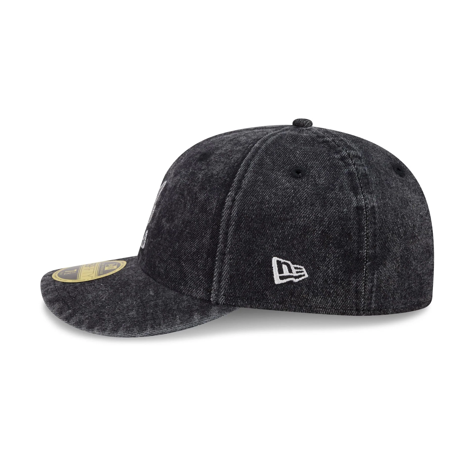 Atlanta Braves Black Denim Low Profile 59FIFTY Fitted Hat - Image 4