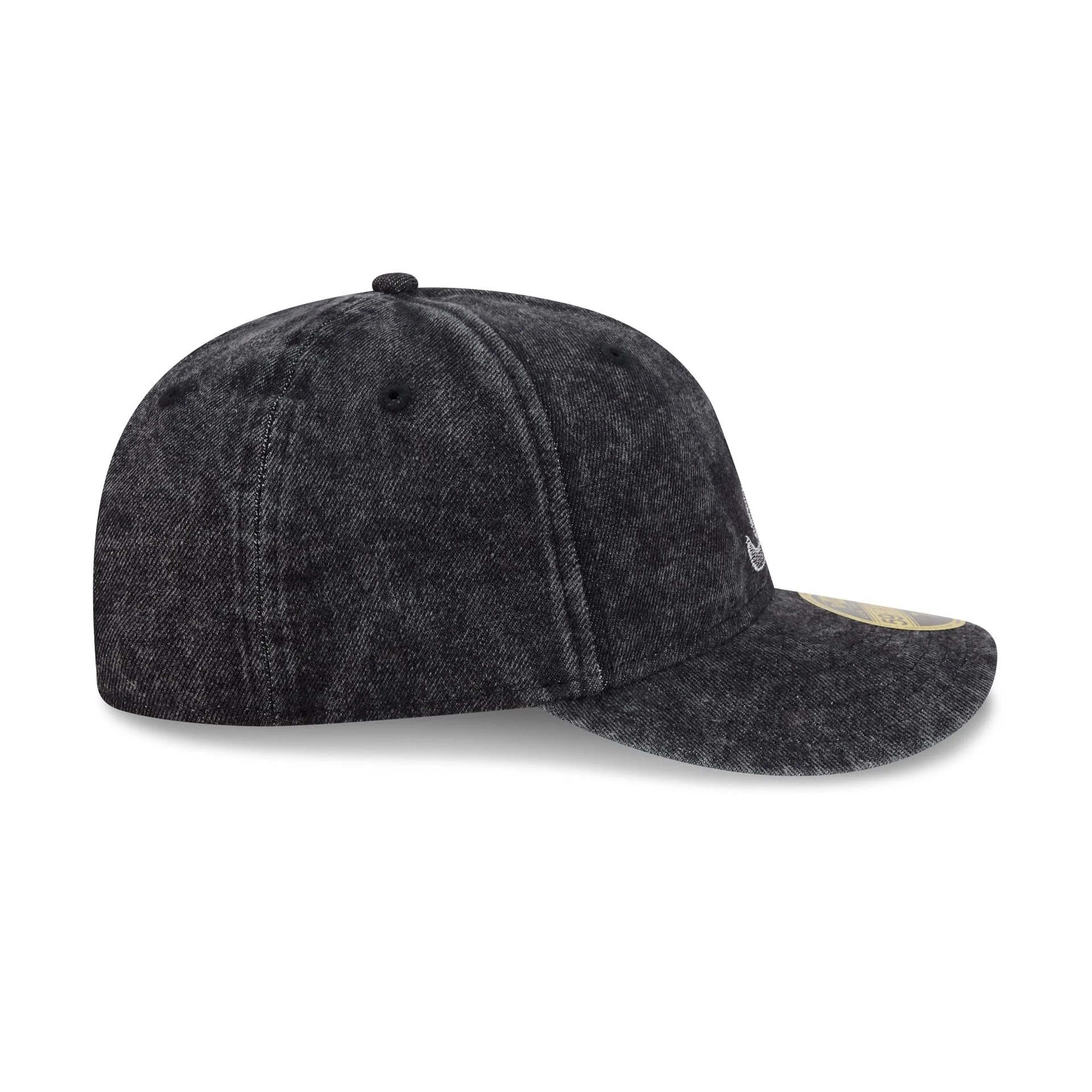 Atlanta Braves Black Denim Low Profile 59FIFTY Fitted Hat - Image 5