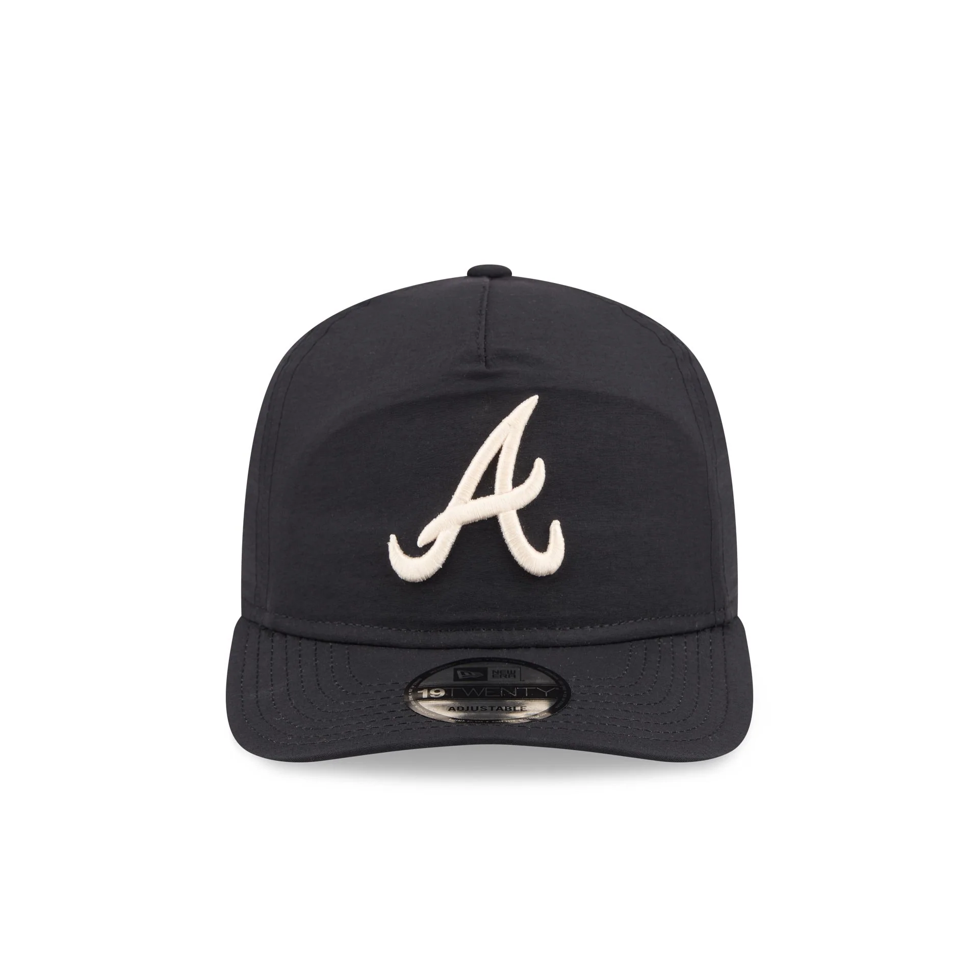 Atlanta Braves Black Nylon 19TWENTY Snapback Hat - Image 2