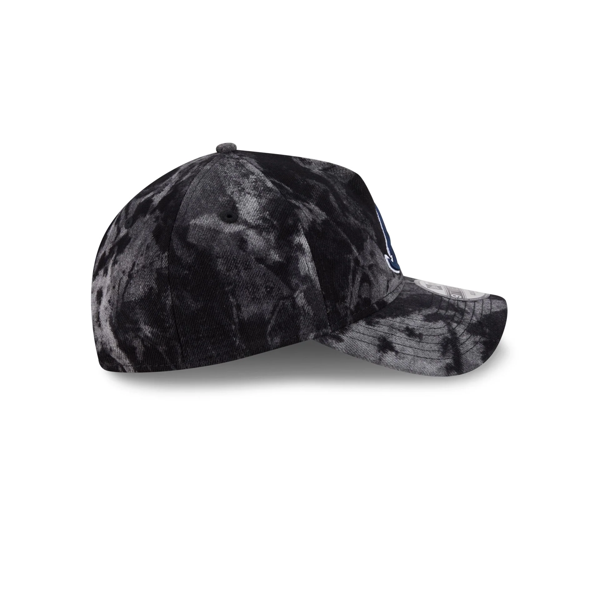 Atlanta Braves Bleached Denim 9TWENTY A-Frame Adjustable Hat - Image 5