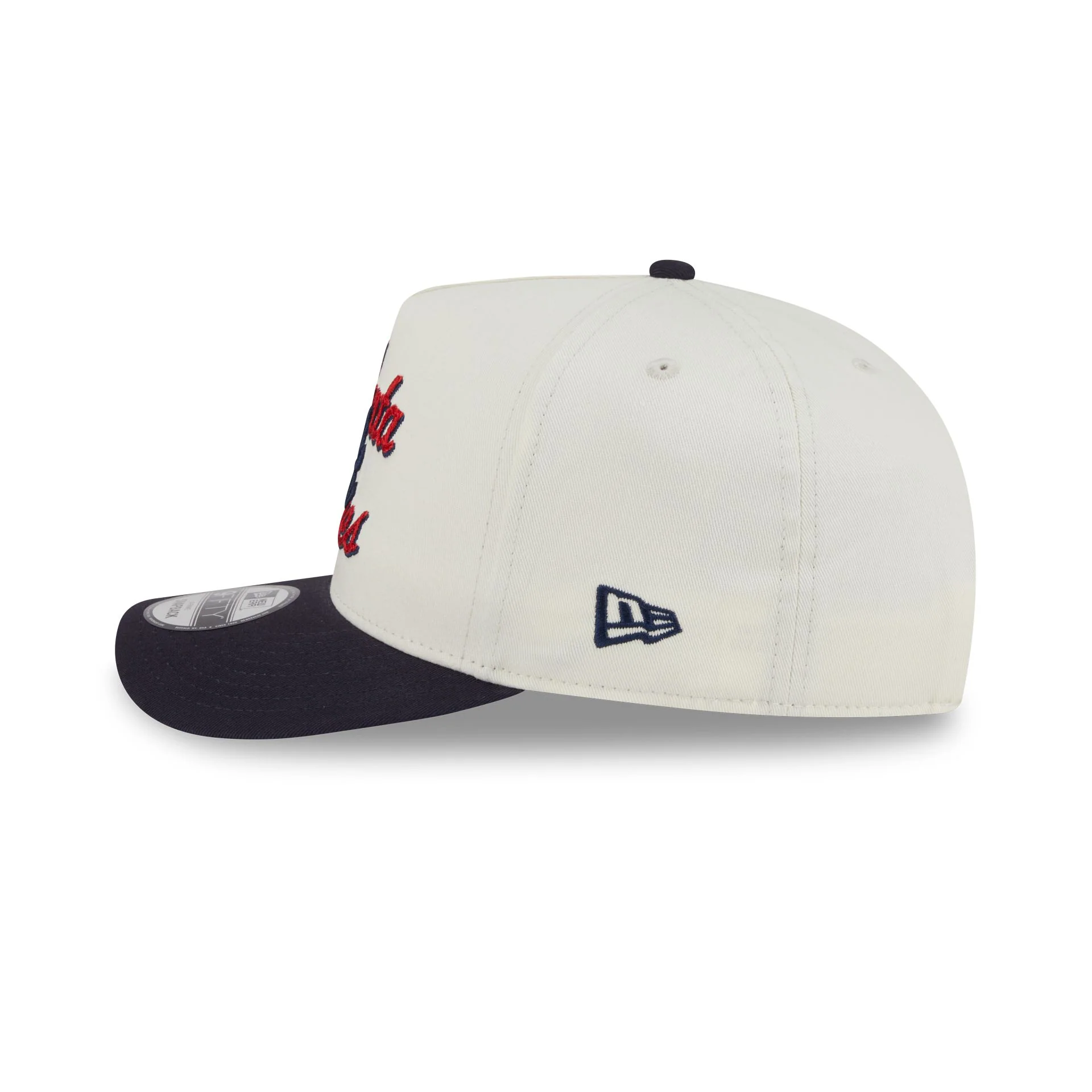 Atlanta Braves Chainstitch 9FIFTY A-Frame Snapback Hat - Image 4