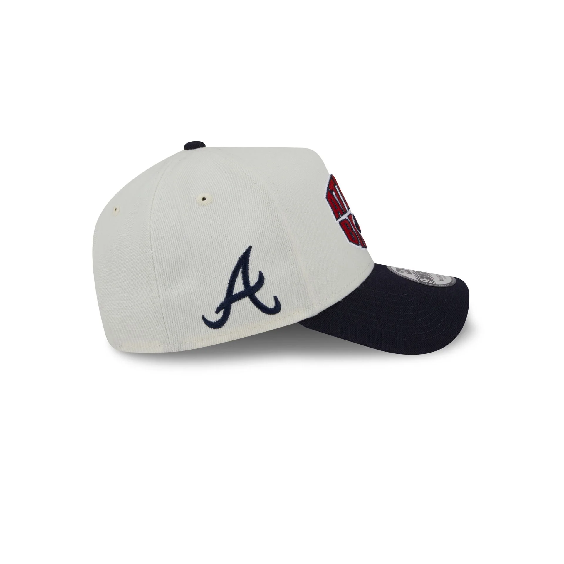 Atlanta Braves Classic Tones 9FORTY A-Frame Snapback Hat - Image 4