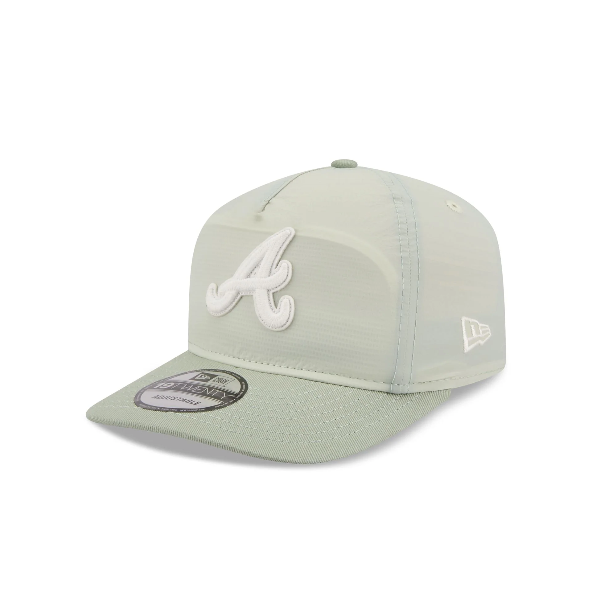 Atlanta Braves Crinkle 19TWENTY Adjustable Hat