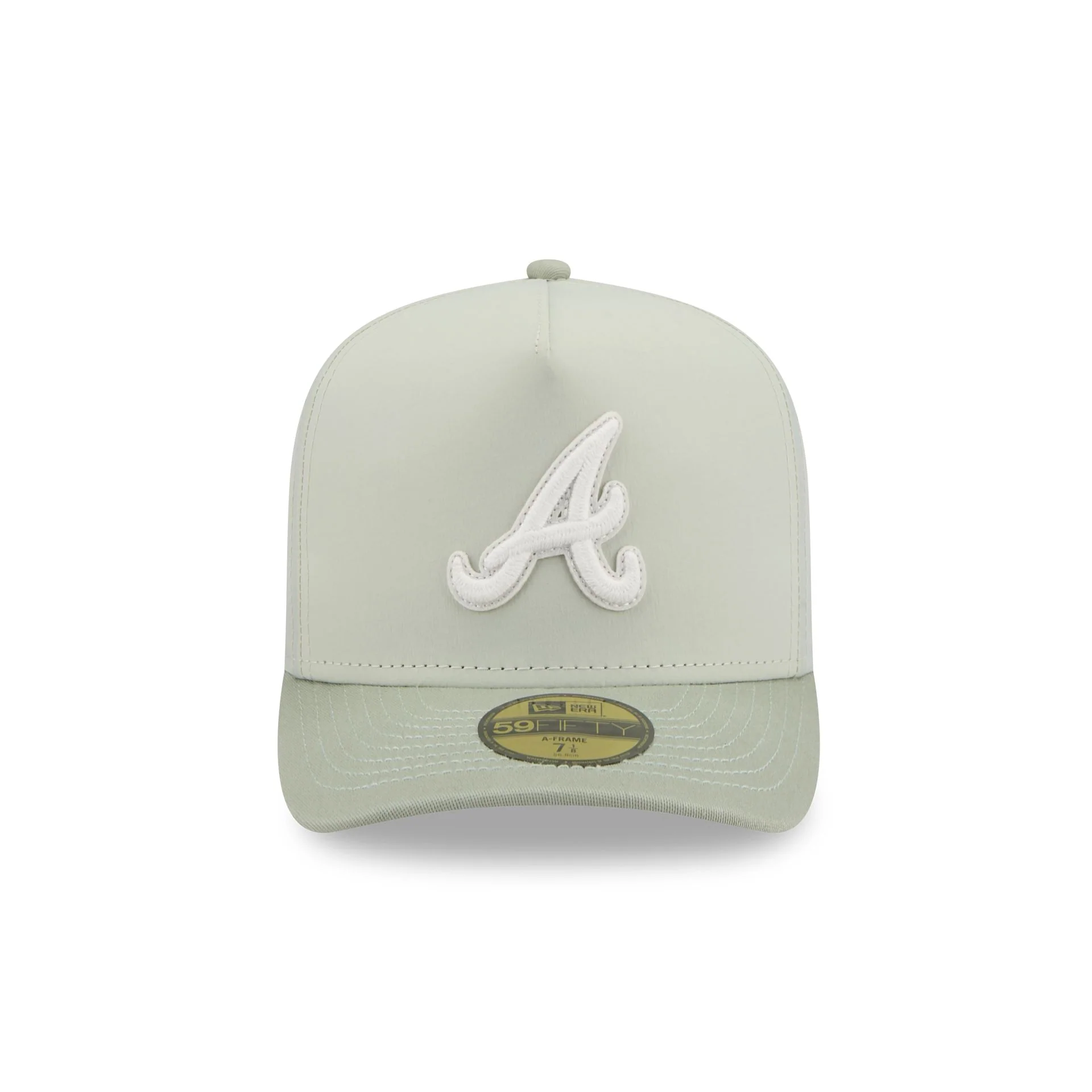 Atlanta Braves Crinkle 59FIFTY A-Frame Fitted Hat - Image 2