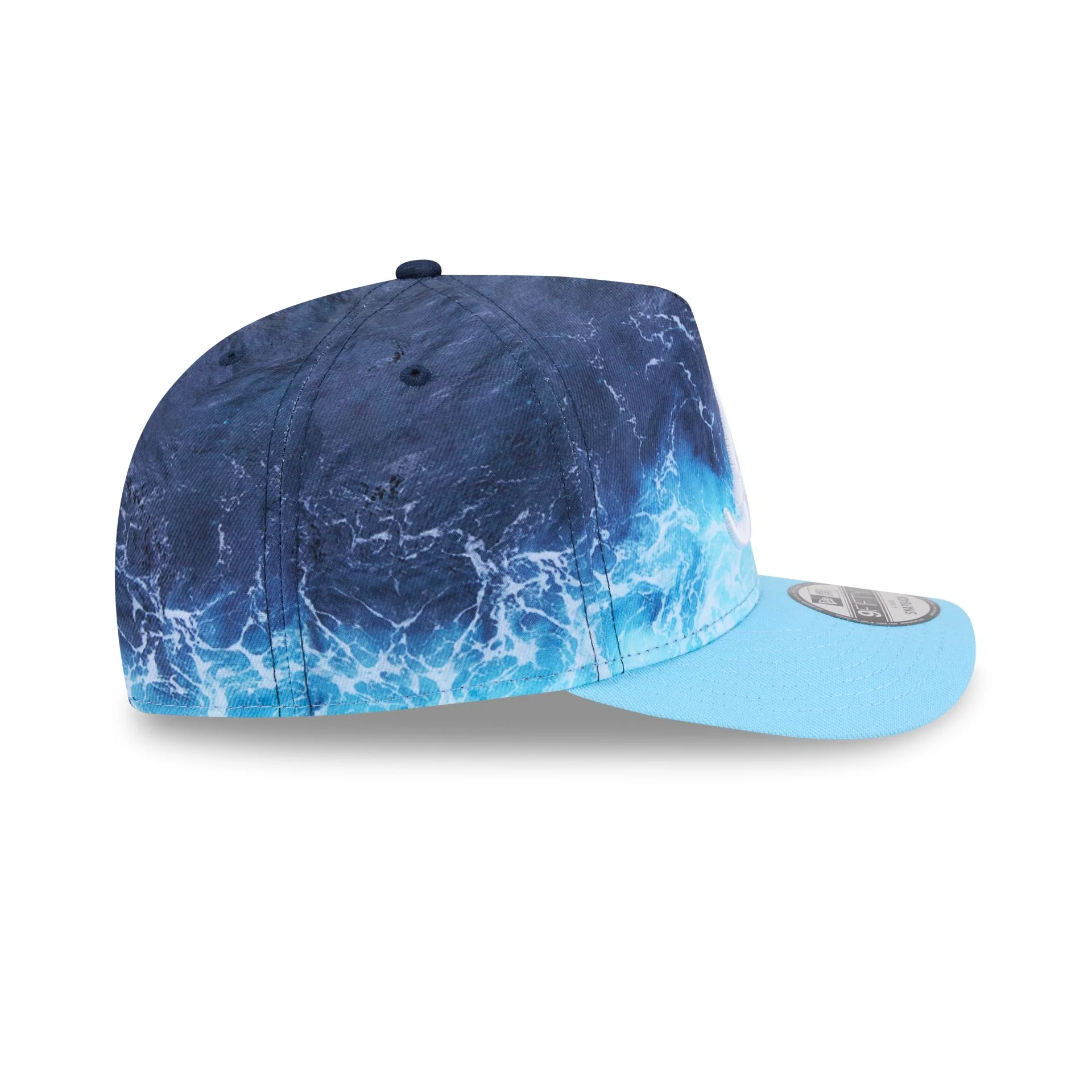 Atlanta Braves Deep Water 9FIFTY A-Frame Snapback Hat - Image 5