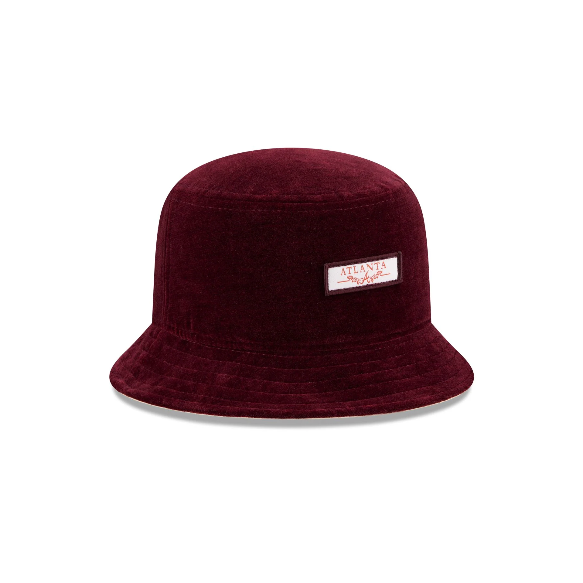 Atlanta Braves Fall Velvet Bucket Hat - Image 3