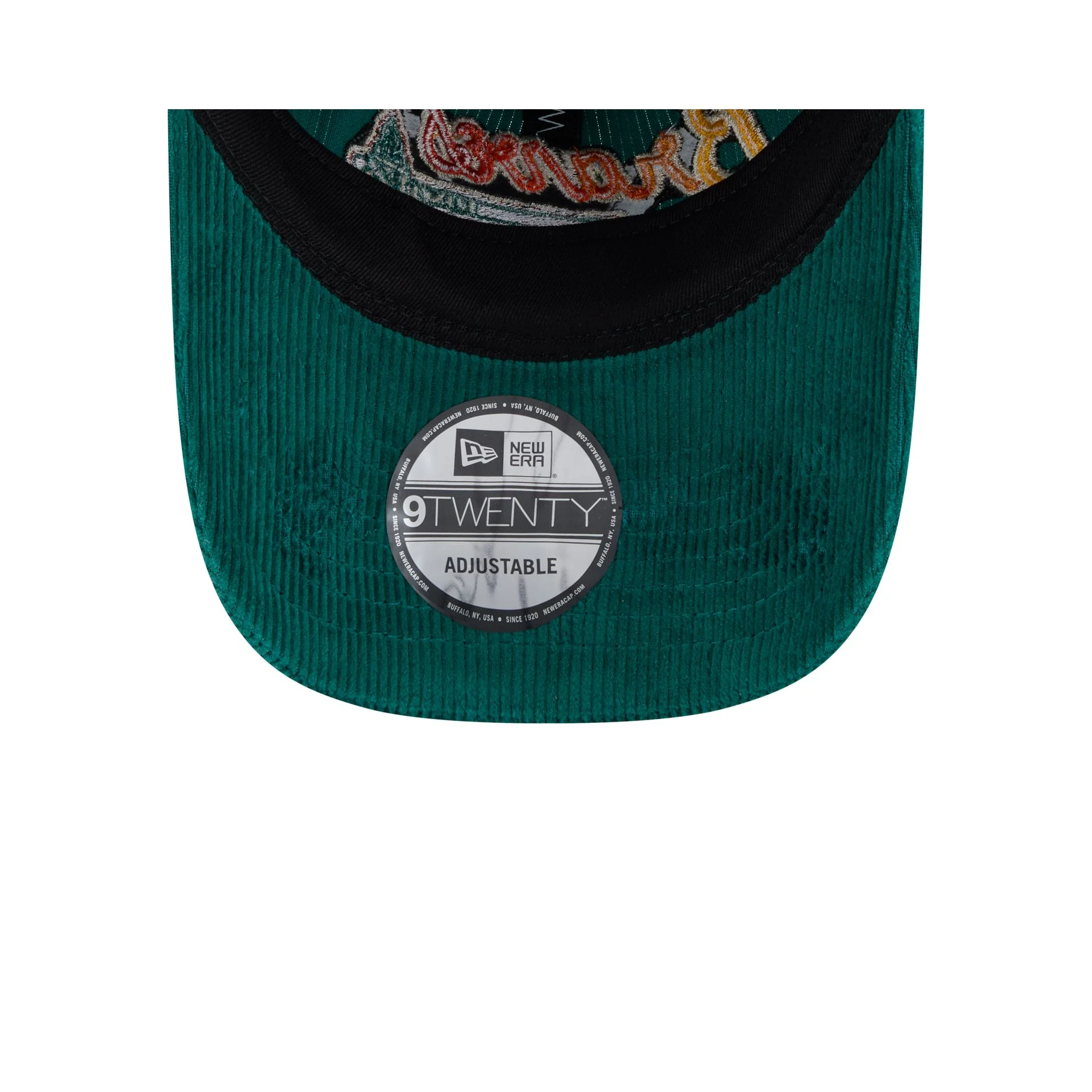 Atlanta Braves Gradient Corduroy 9TWENTY Adjustable Hat - Image 7