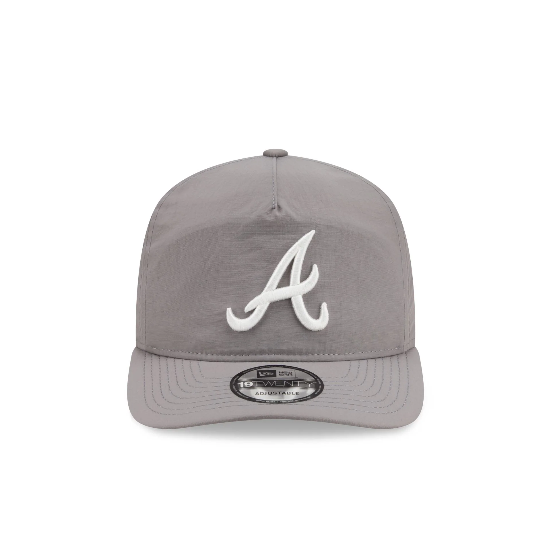 Atlanta Braves Gray Nylon 19TWENTY Adjustable Hat - Image 2