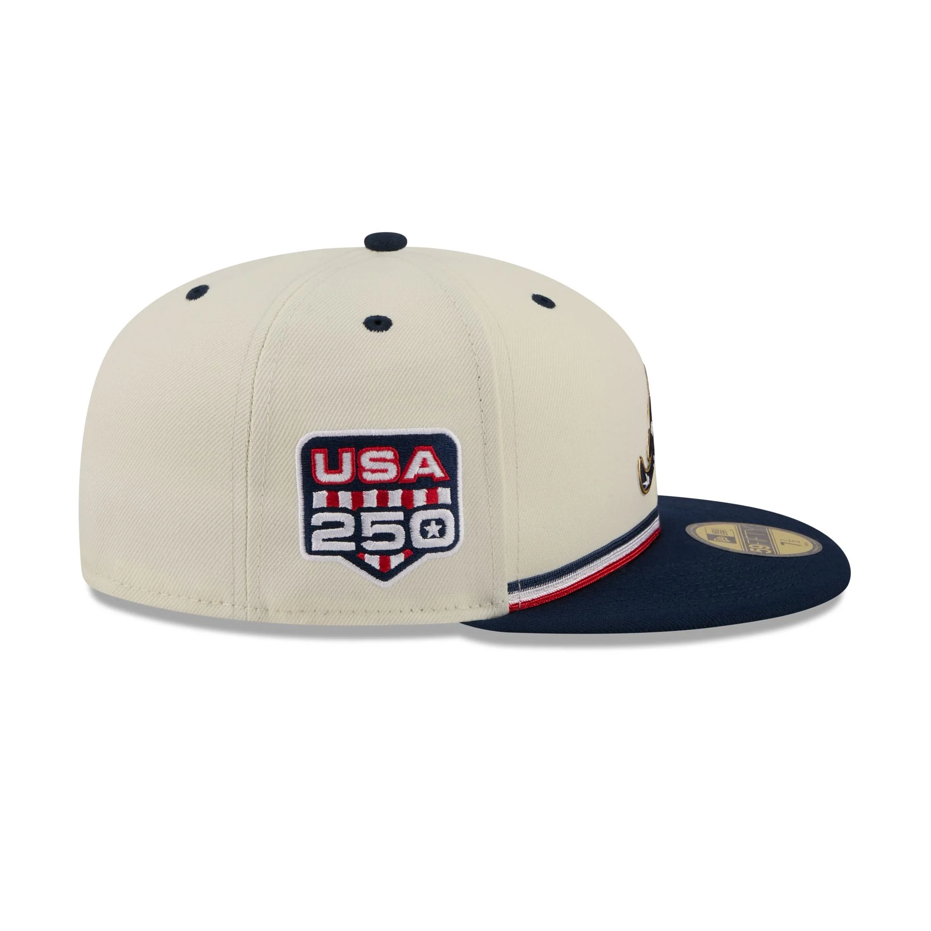 Atlanta Braves Independence Day 2026 59FIFTY Fitted Hat - Image 4
