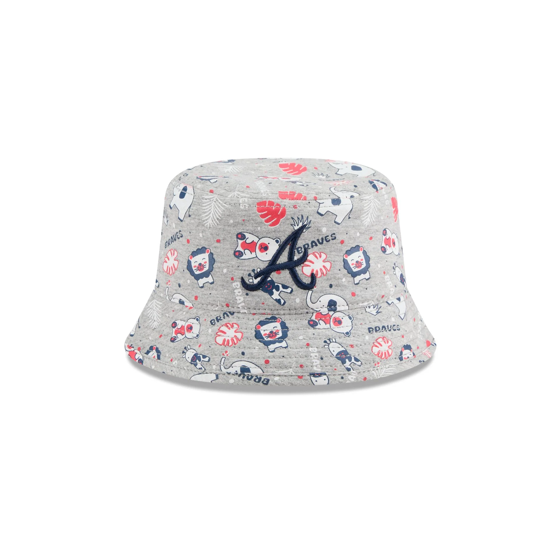 Atlanta Braves Kids Animal Bucket Hat - Image 2
