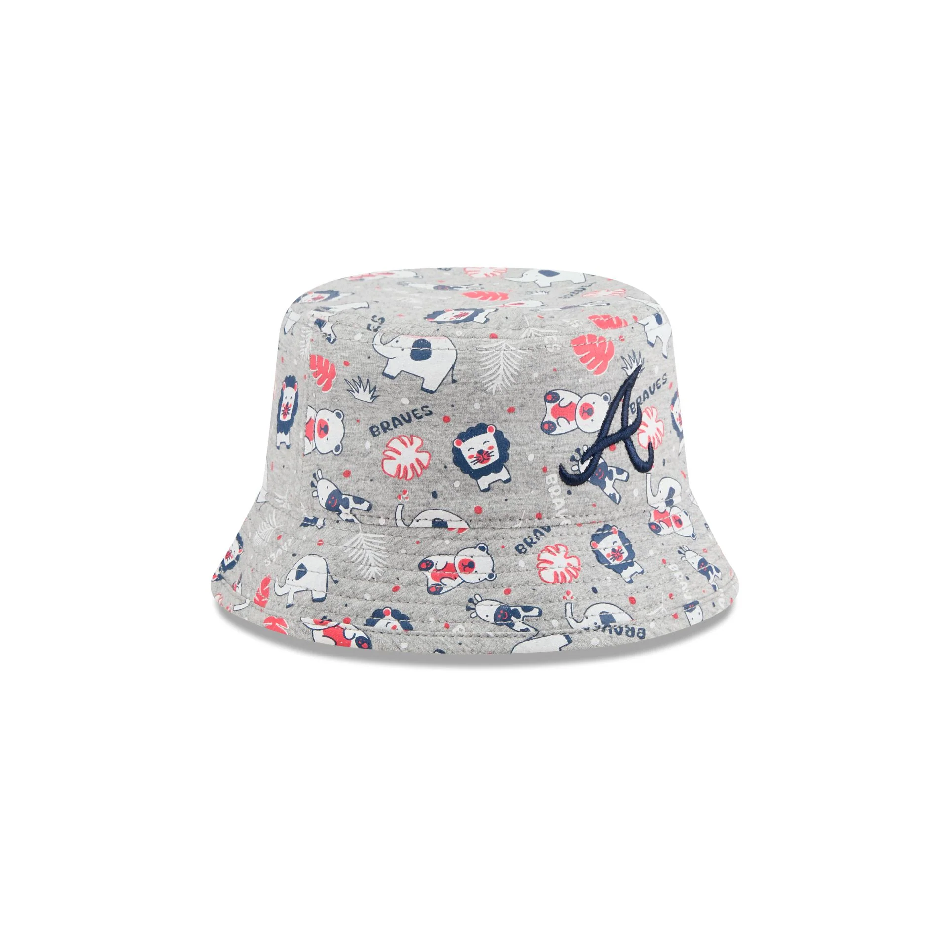 Atlanta Braves Kids Animal Bucket Hat - Image 3