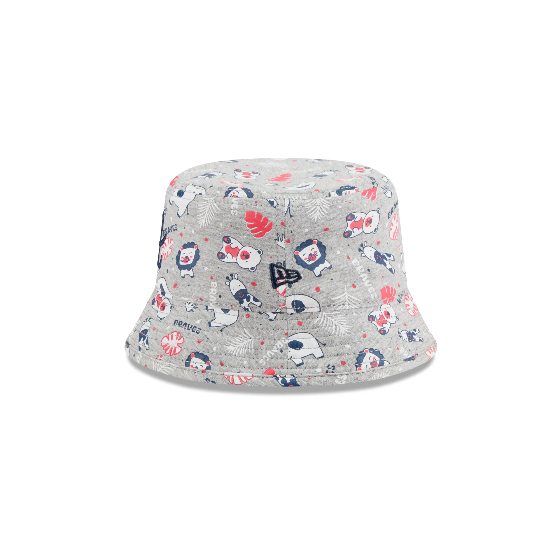 Atlanta Braves Kids Animal Bucket Hat - Image 4