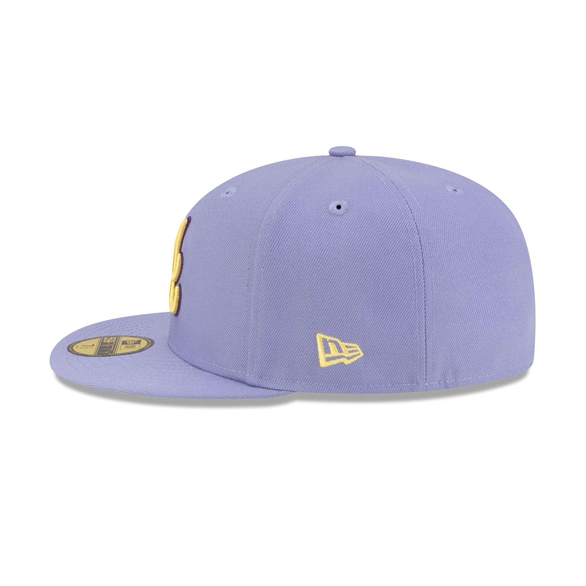 Atlanta Braves Lavender Spring 59FIFTY Fitted Hat - Image 5