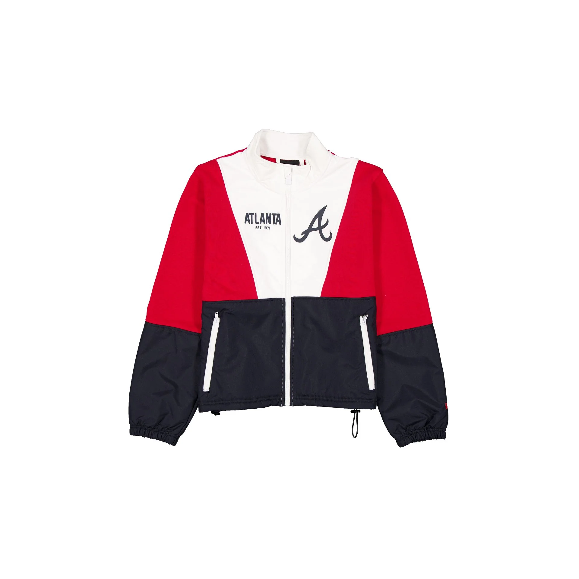 Atlanta Braves Leisure Women's Full-Zip Sweatshirt
