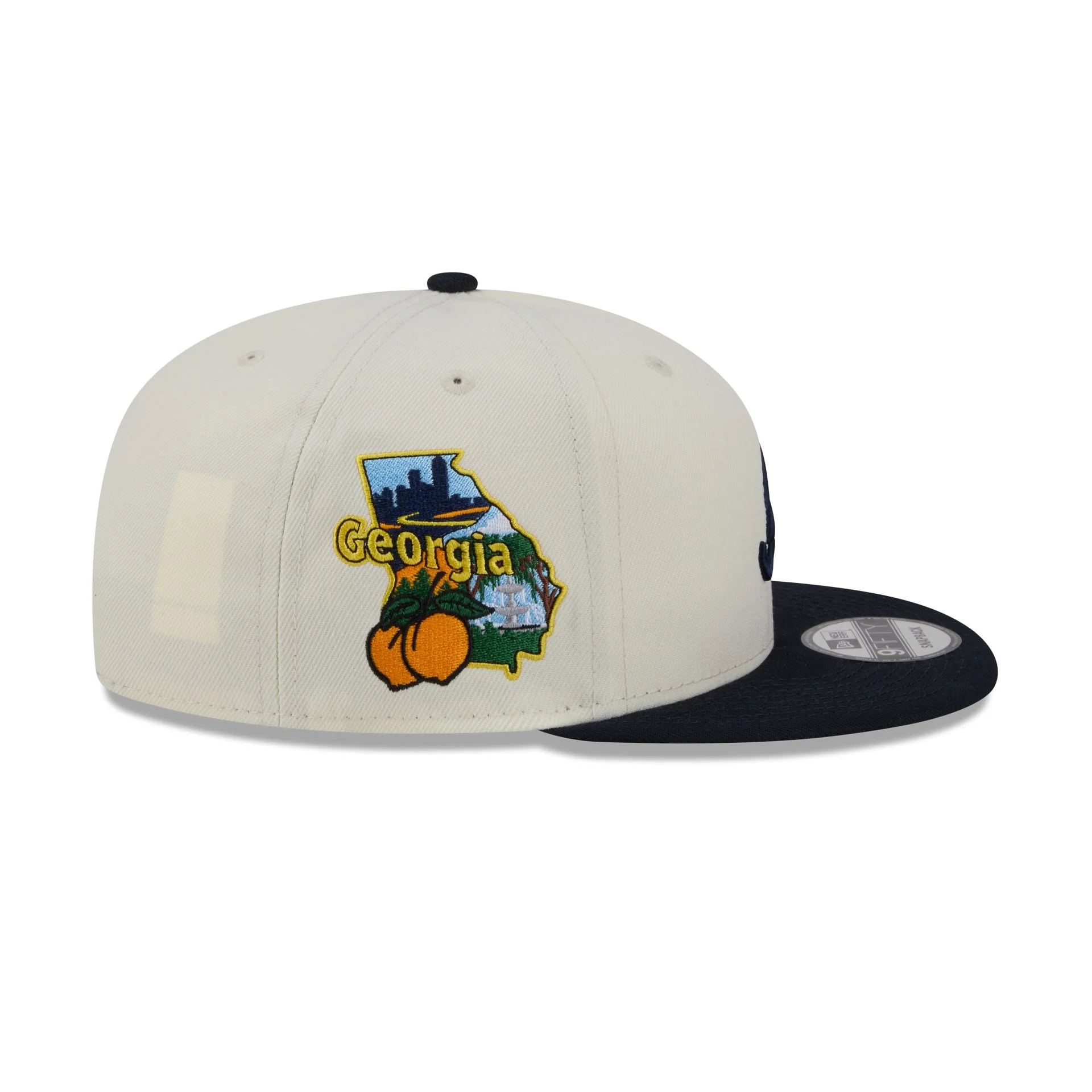 Atlanta Braves Localized 9FIFTY Snapback Hat - Image 4