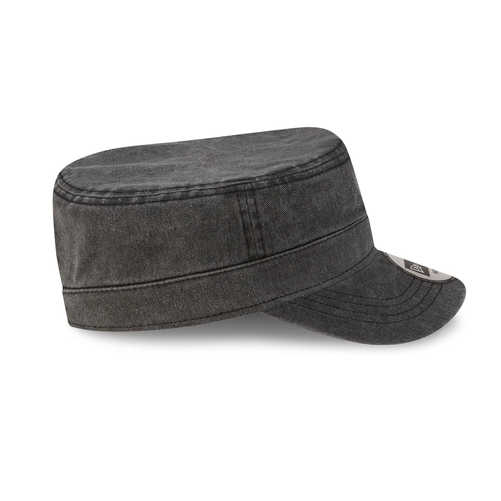 Atlanta Braves Pigment Dye Black Military Cap - Image 5