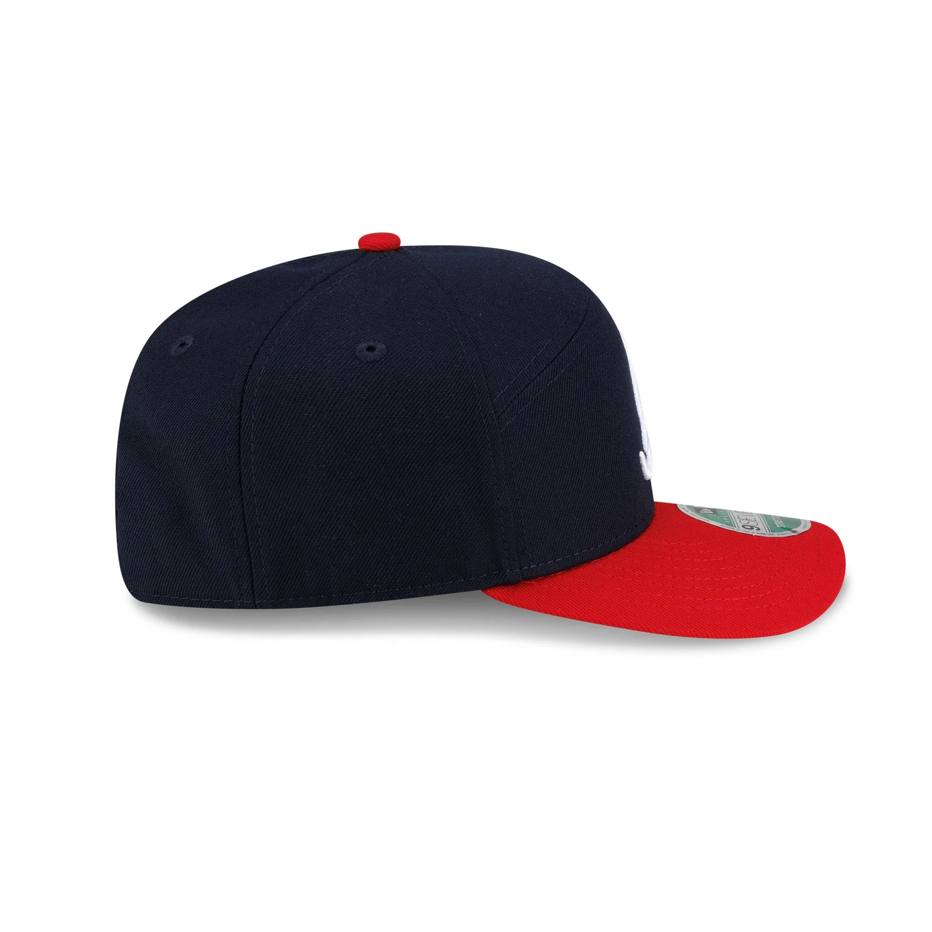 Atlanta Braves Player Replica Home Split Panel 9SEVENTY Stretch-Snap Hat - Image 5