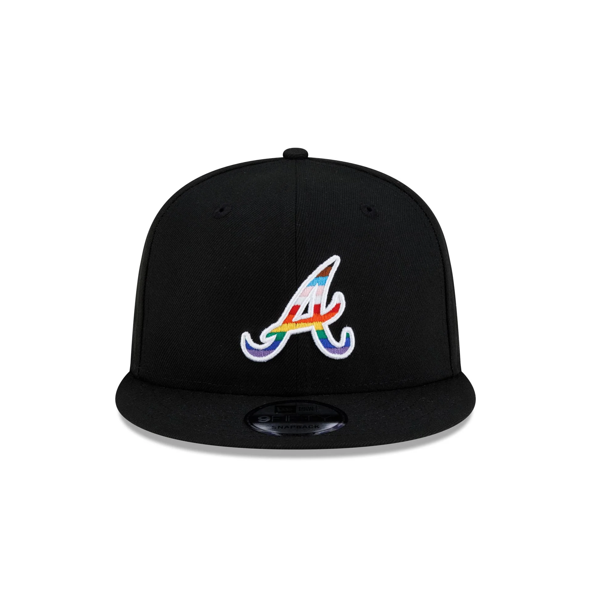 Atlanta Braves Pride 9FIFTY Snapback Hat - Image 2