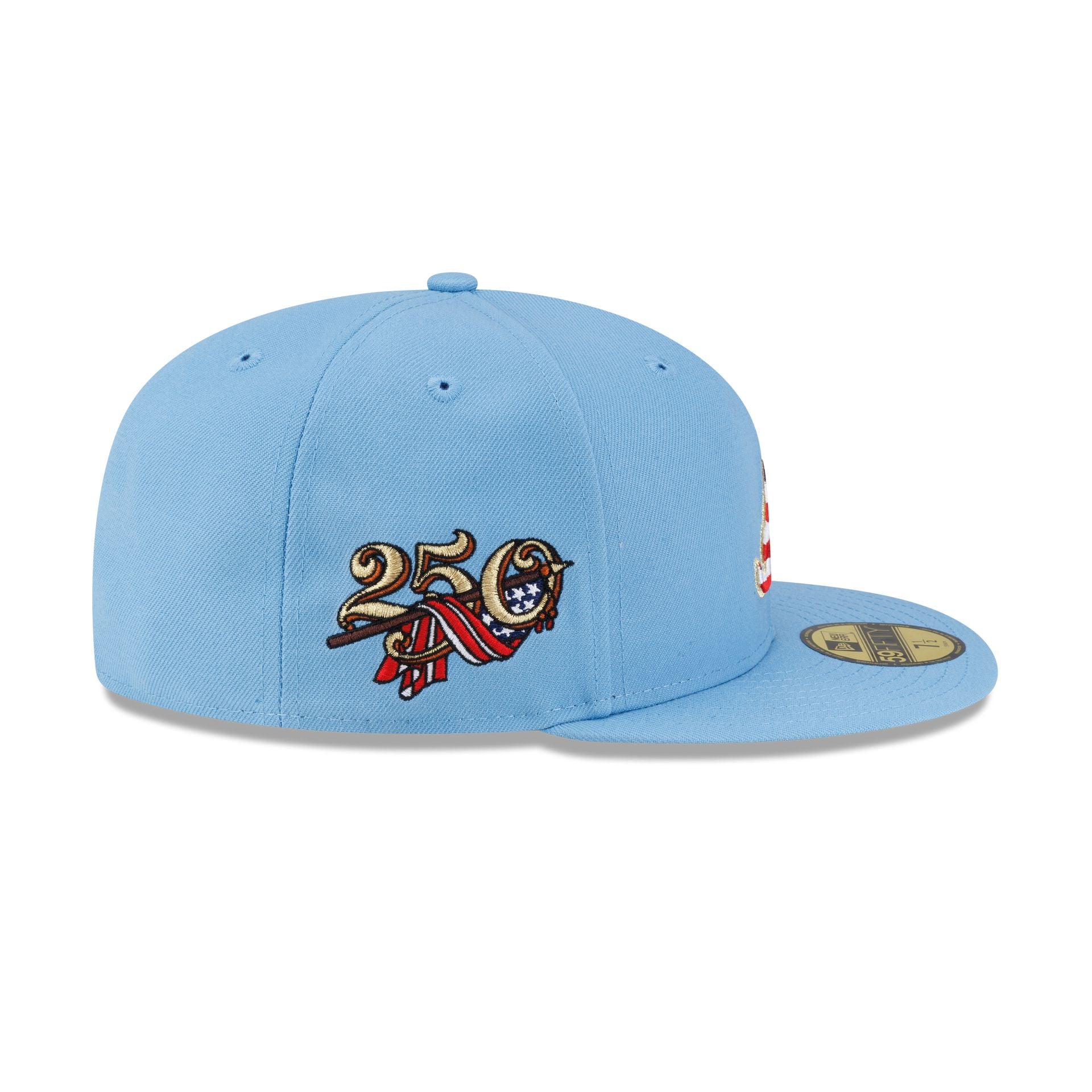 Atlanta Braves Red, White & Blue 59FIFTY Fitted Hat - Image 4
