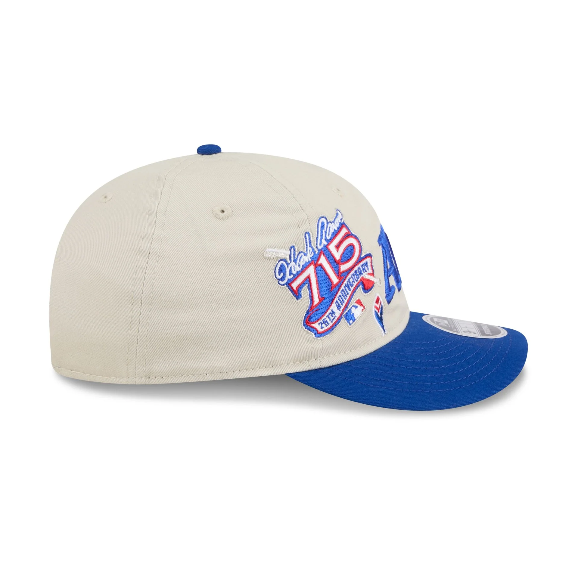Atlanta Braves Scattered Patches Retro Crown 9FIFTY Snapback Hat - Image 5