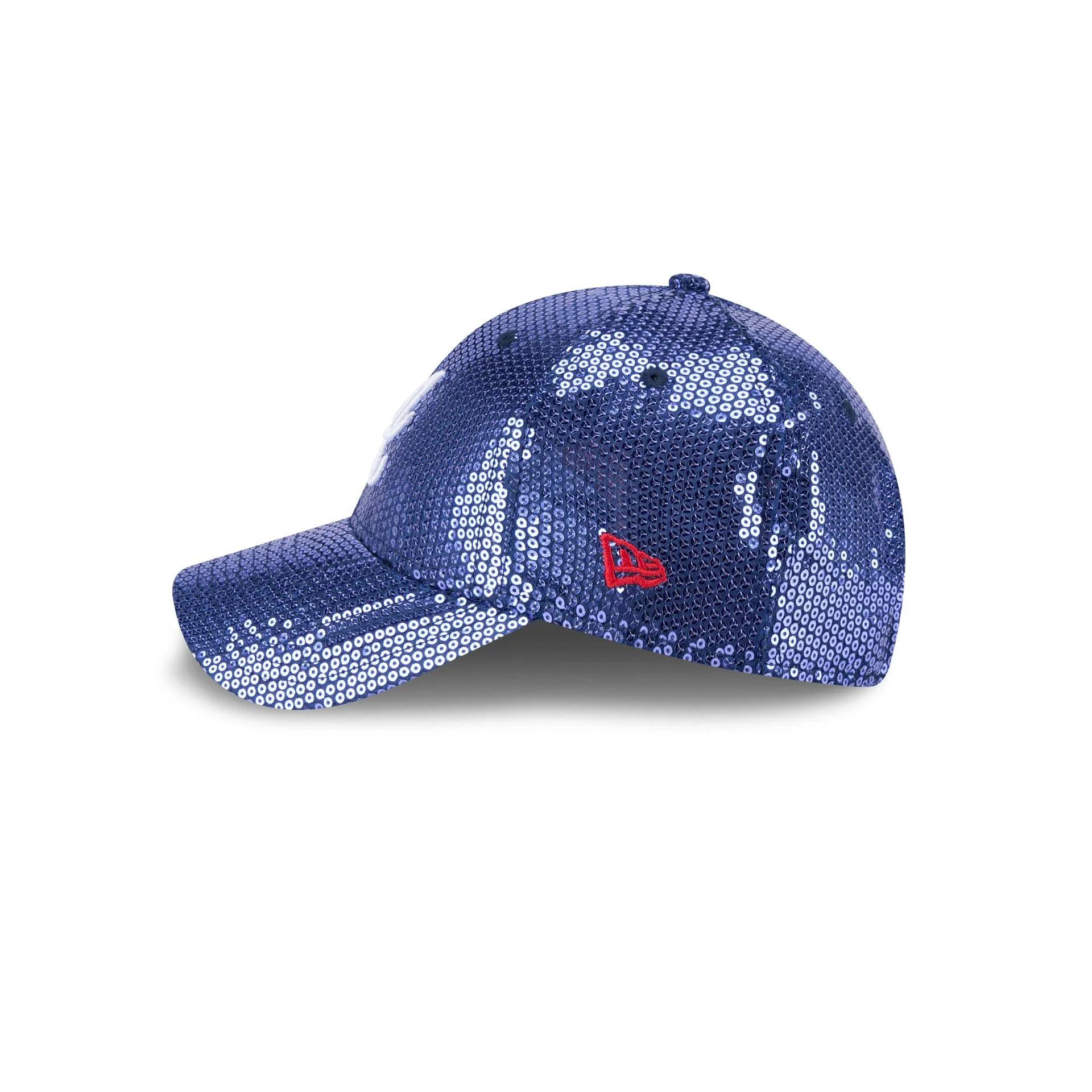 Atlanta Braves Sequin Women's 9FORTY Adjustable Hat - Image 4