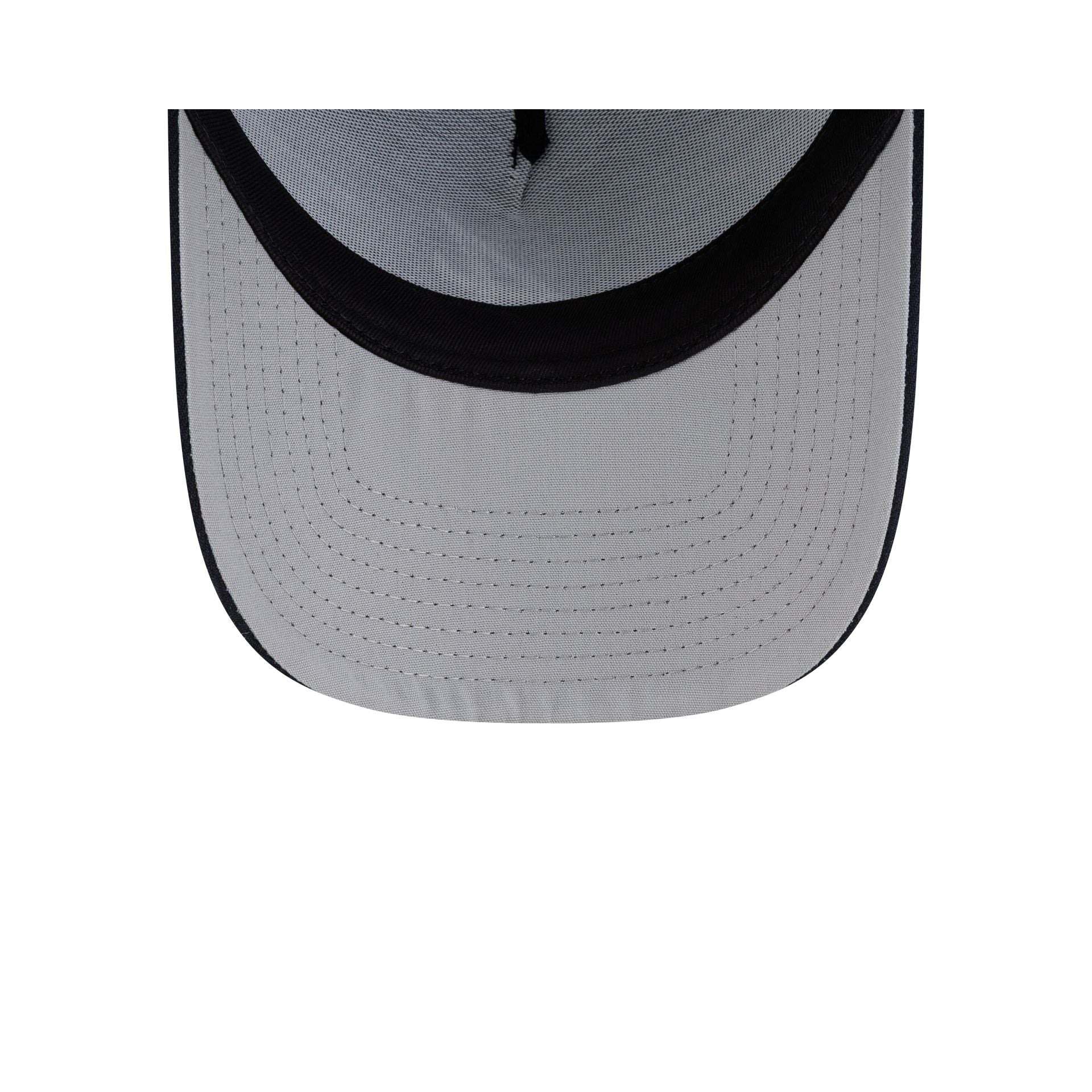 Atlanta Braves Side Script 9FORTY A-Frame Trucker Hat - Image 7