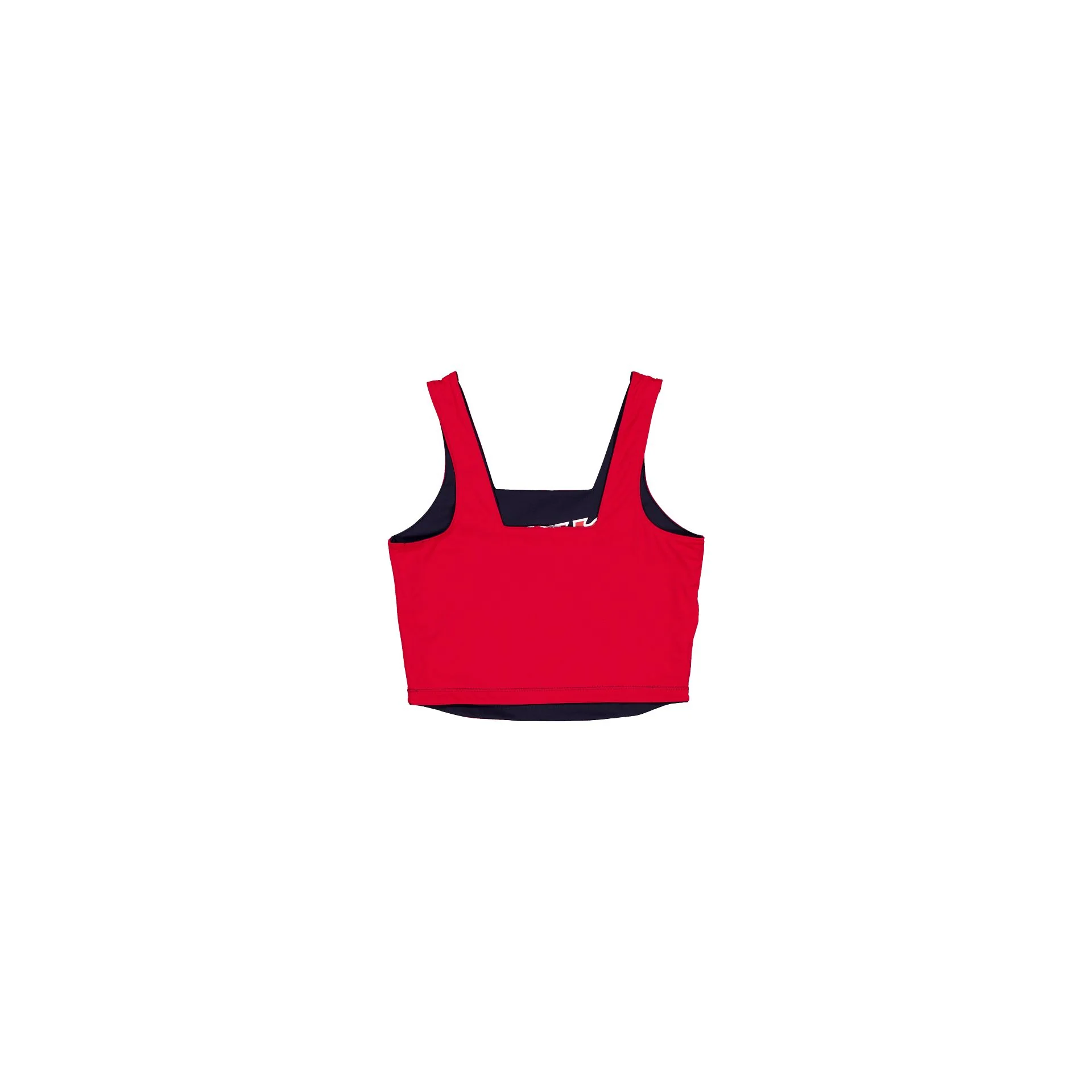 Atlanta Braves Sport Classics Reversible Women's Cropped Tank Top - Image 4