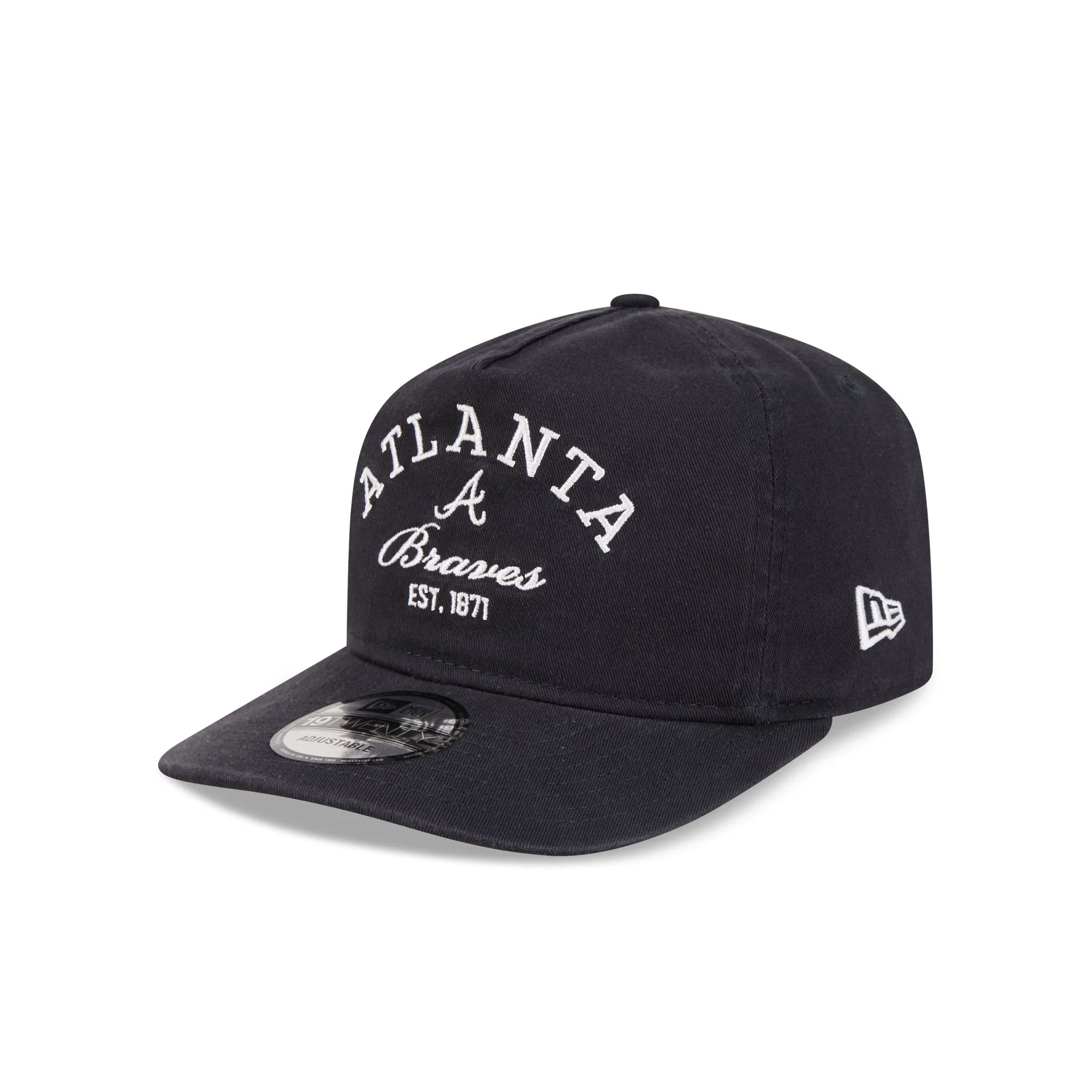 Atlanta Braves Stacked 19TWENTY Adjustable Hat