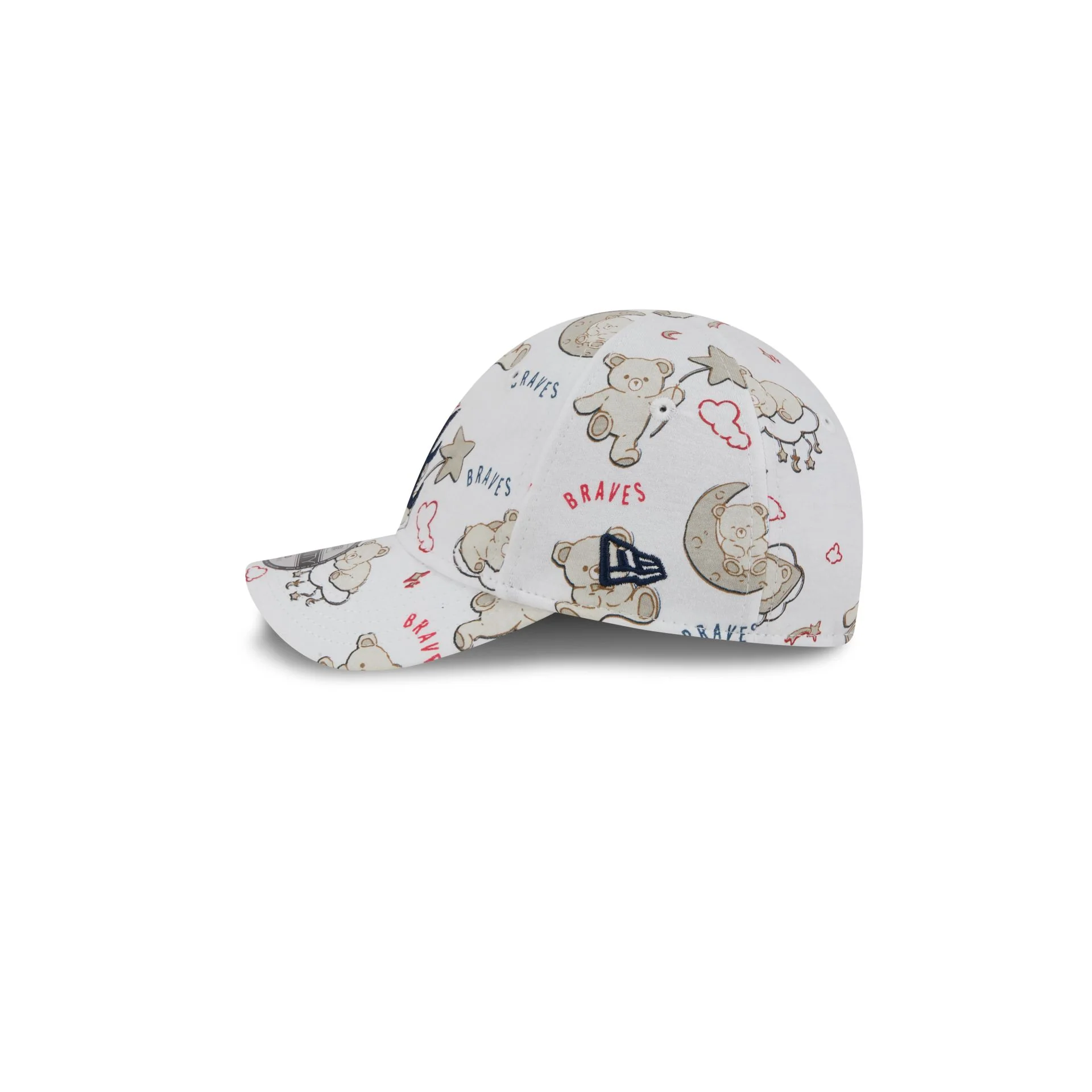 Atlanta Braves Teddy Kids 9TWENTY Adjustable Hat - Image 4