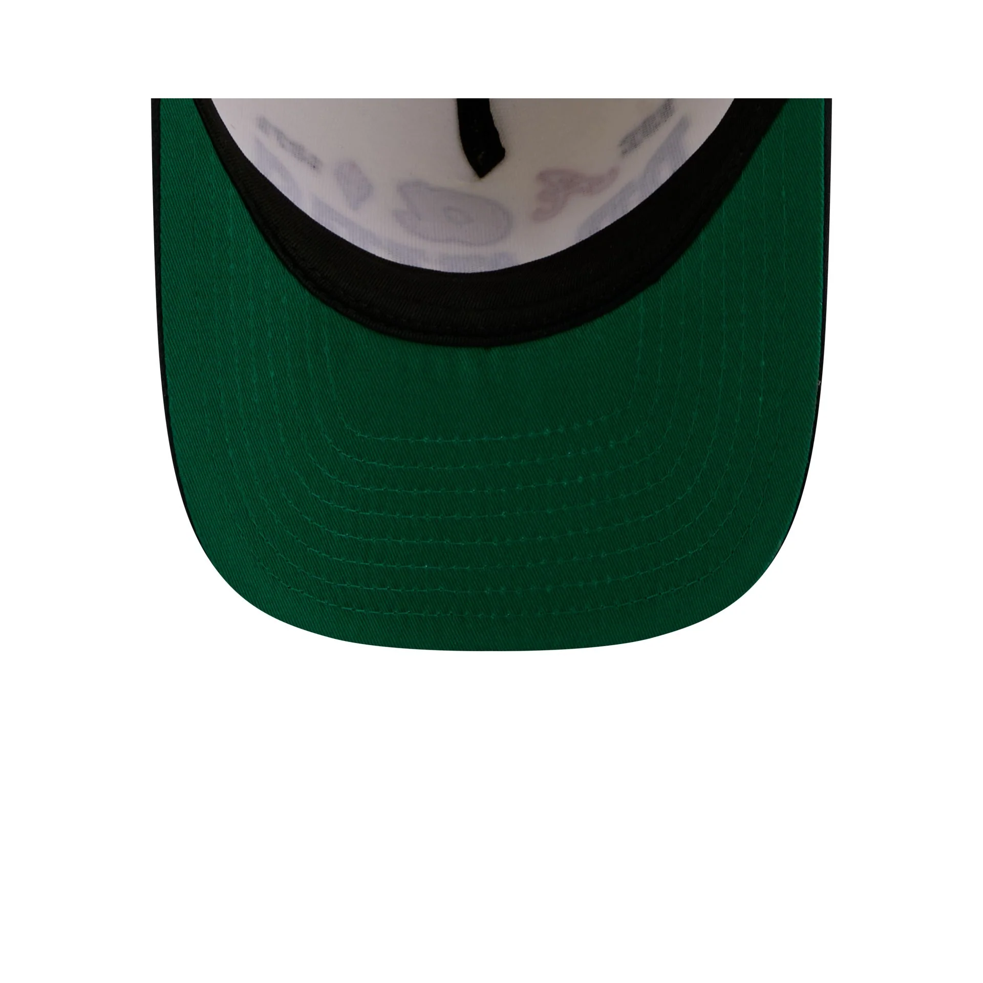 Atlanta Braves Three Hit Chrome White 9FIFTY A-Frame Snapback Hat - Image 7