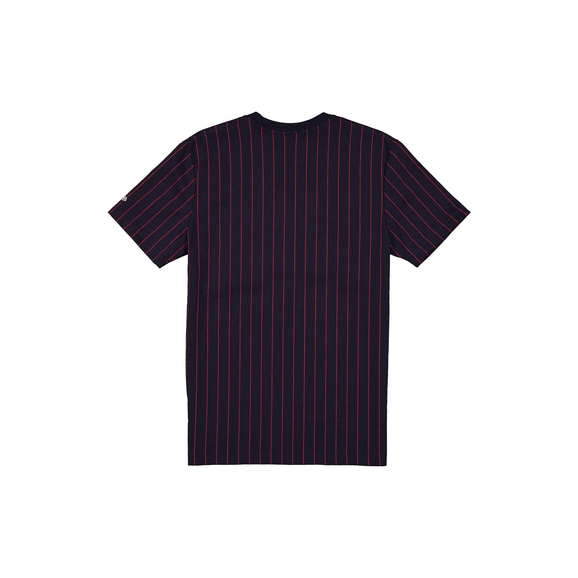 Atlanta Braves Throwback Applique Pinstripe T-Shirt - Image 2