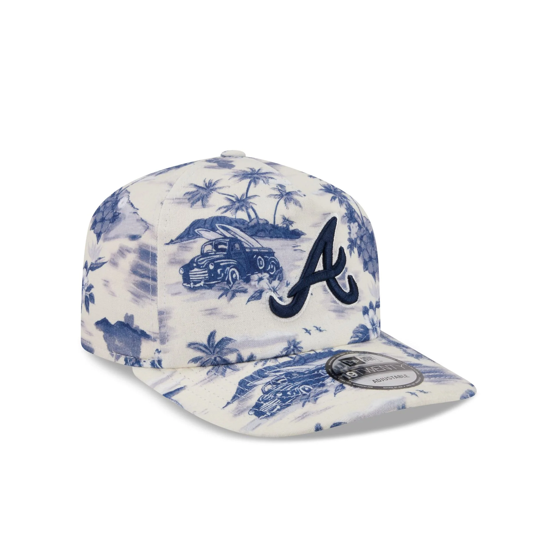 Atlanta Braves Tropics 19TWENTY Adjustable Hat - Image 3