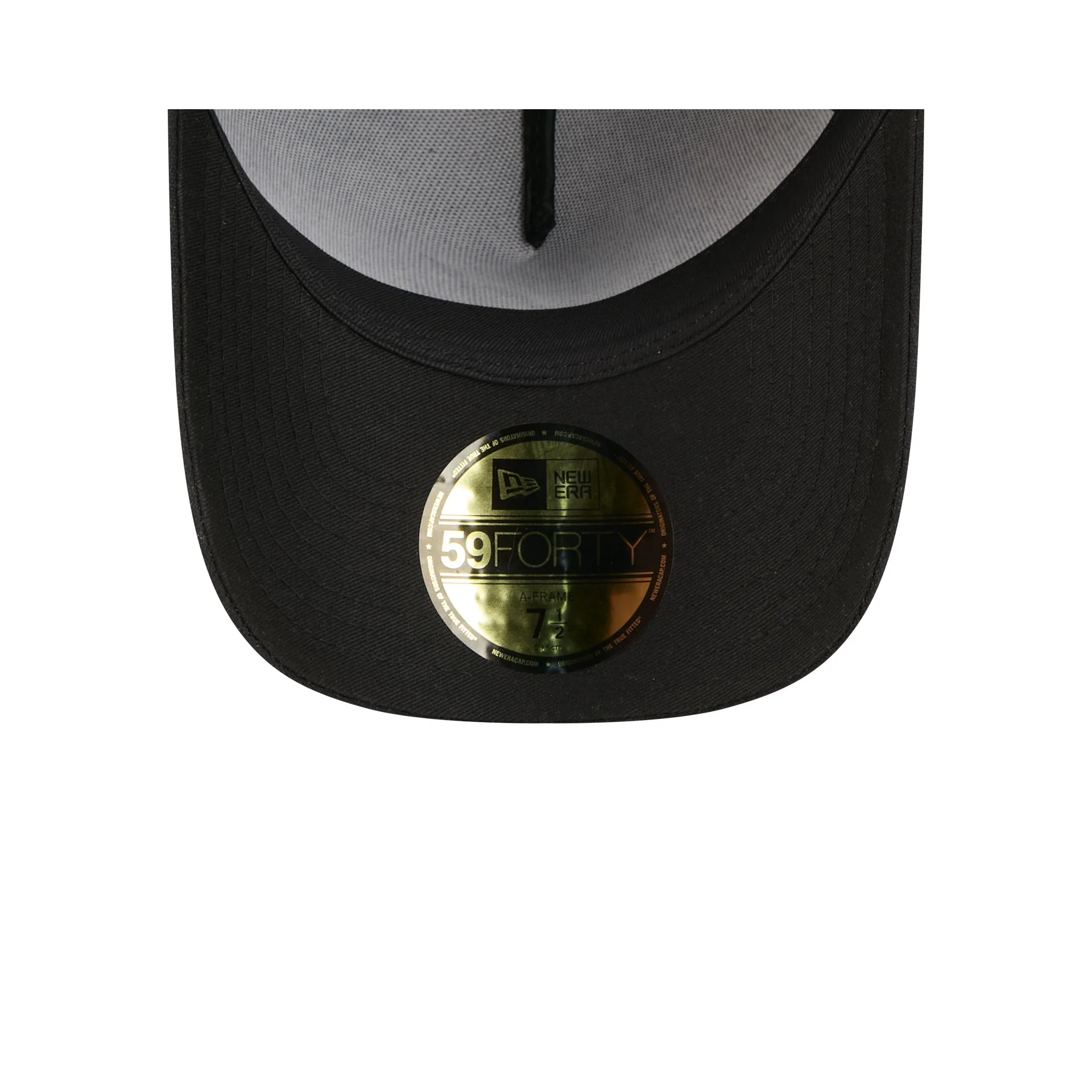 Atlanta Braves Waxed Canvas Black 59FORTY A-Frame Fitted Hat - Image 7