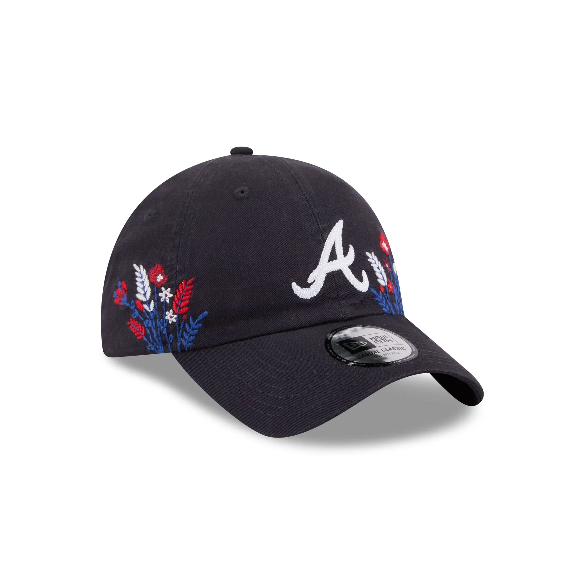 Atlanta Braves Wildflower Casual Classic Adjustable Hat - Image 3