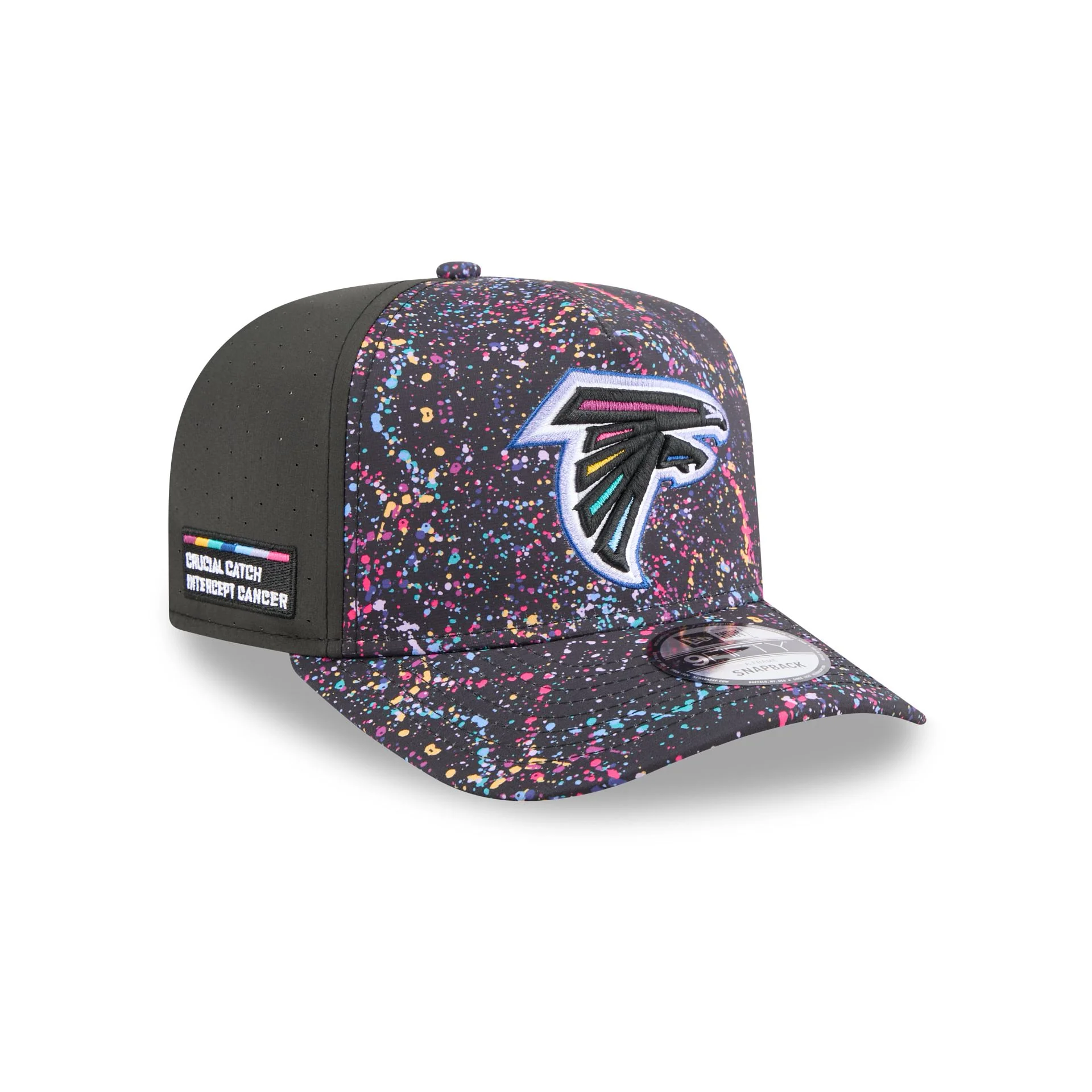 Atlanta Falcons 2025 Crucial Catch 9FIFTY A-Frame Snapback Hat
