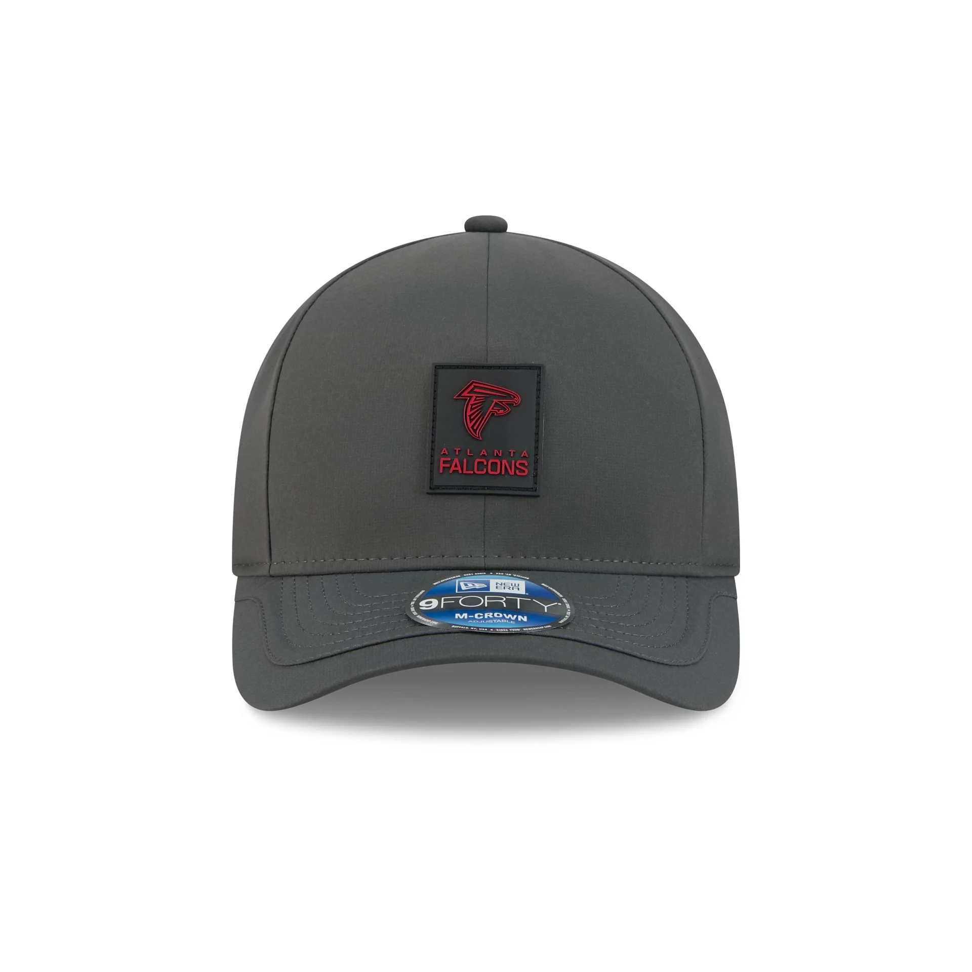 Atlanta Falcons 2025 Sideline Cold Weather Steel Clouds 9FORTY M-Crown Snapback Hat - Image 2