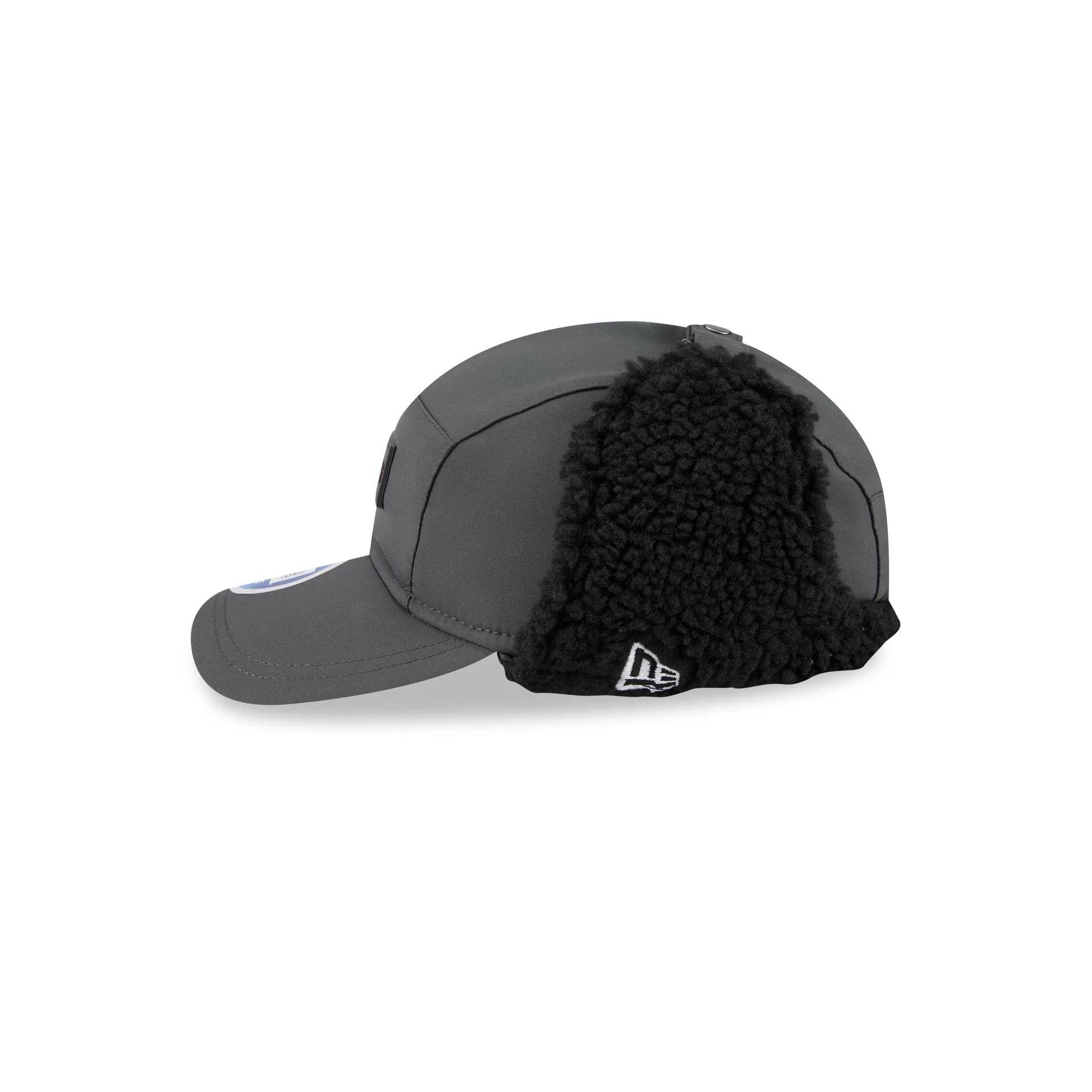 Atlanta Falcons 2025 Sideline Cold Weather Steel Clouds Runner Dogear Adjustable Hat - Image 4